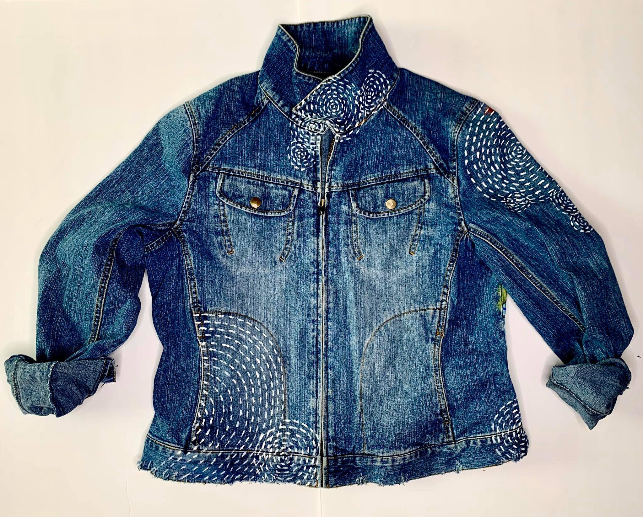 Sunrise Trucker Jacket - Blue