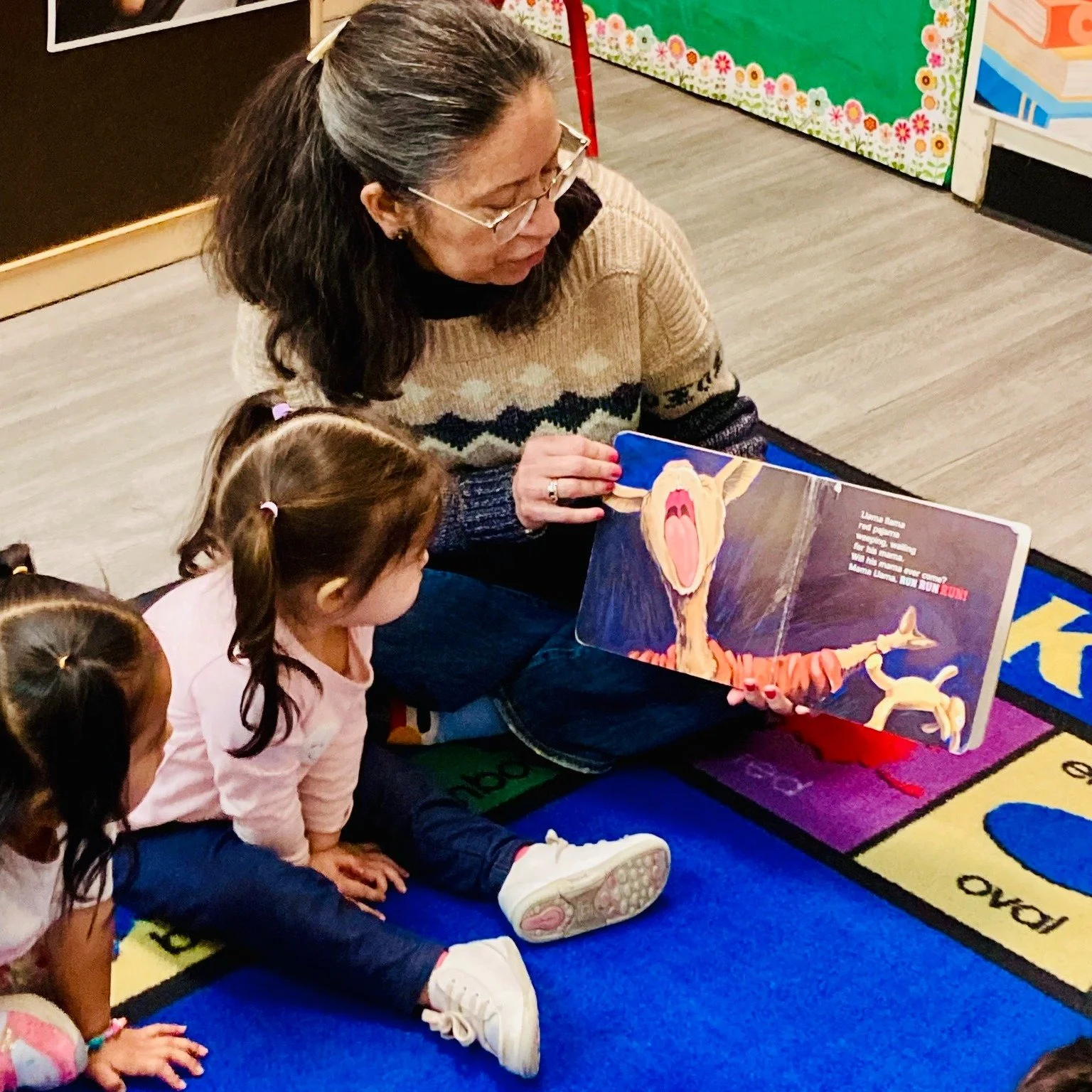 The Red Room welcomed one of their guest readers today for Read Across America Week! ❤