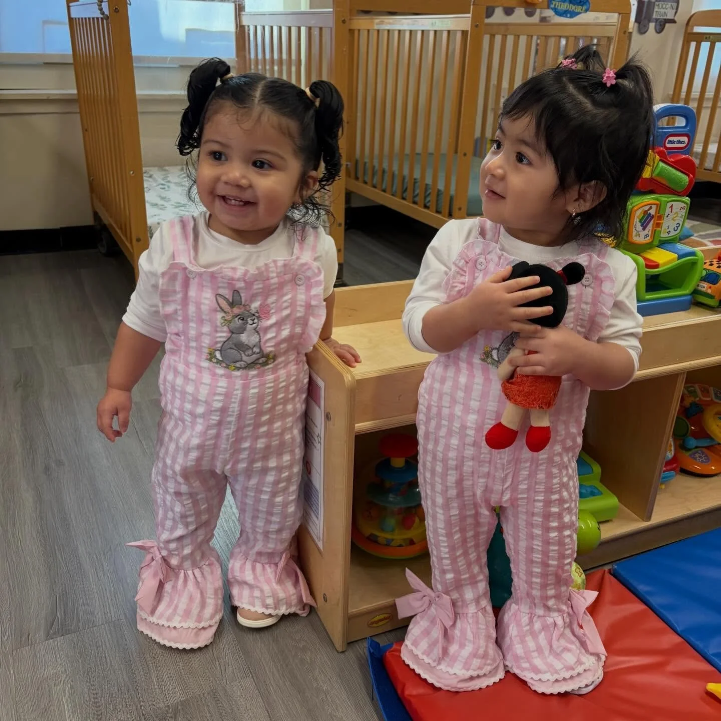 The Nursery Room enjoyed their Spring Party today!🤍