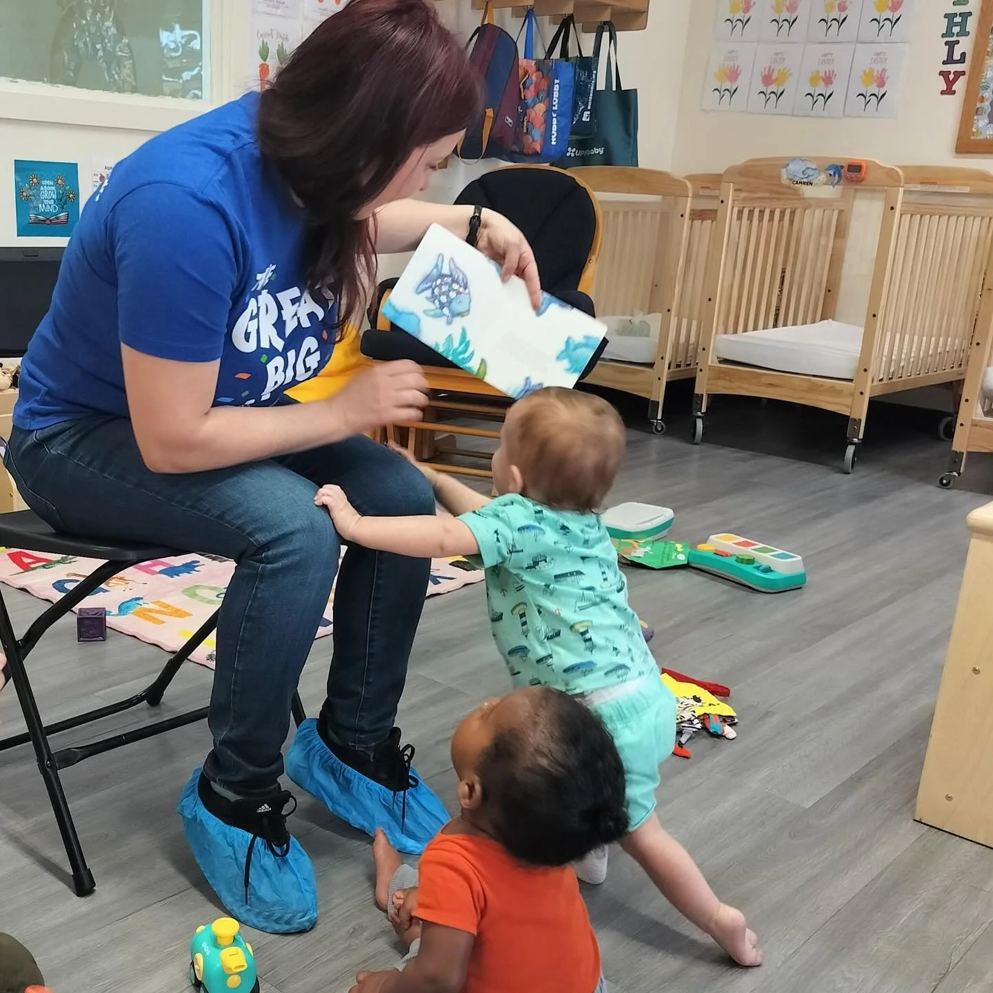 Our Friday started off awesome with a visit from our friends at @pncbank Grow Up Great Program! 💙

We are very grateful for this wonderful partnership.