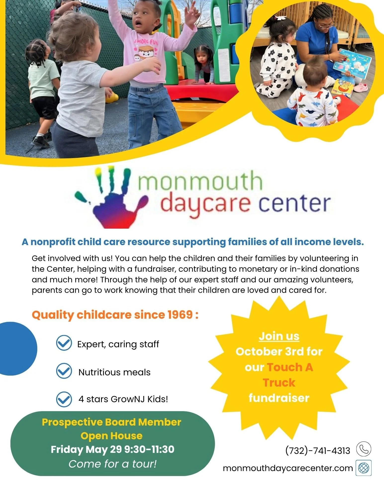 Calling all Prospective Board Members!

This Friday, May 29th from 9:30AM-11:30PM MDCC Board Members and Office Staff will be happy to speak with you about the different ways you can get involved with us. 

Stop by to see how you can best help your c