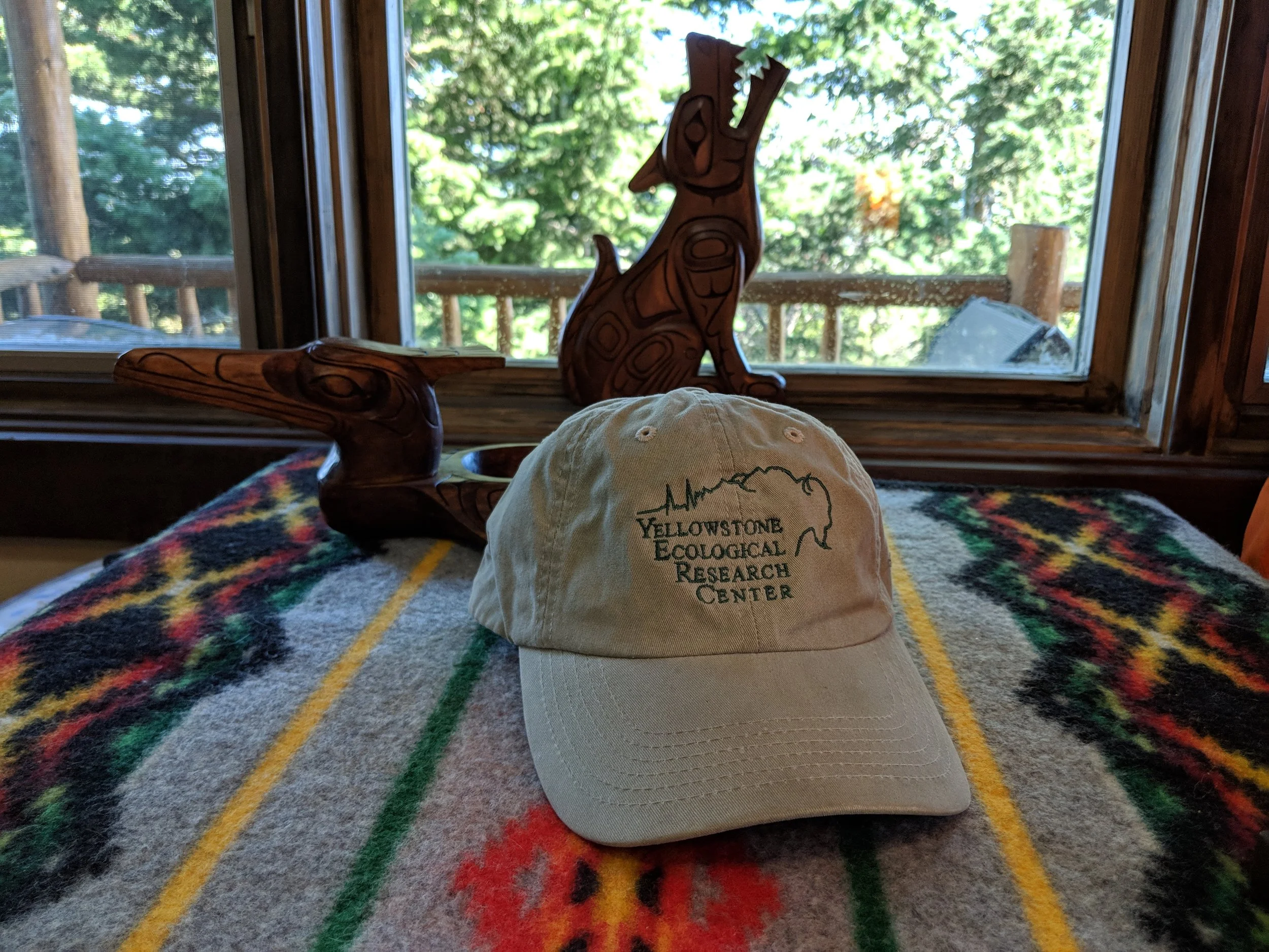 Prize #2: YERC hat with logo, and we will be adding 'bright green' lettering YellWild on the back of the hat.
