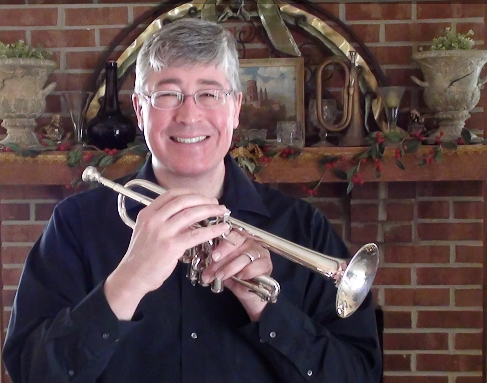 John Greear, trumpet, brass