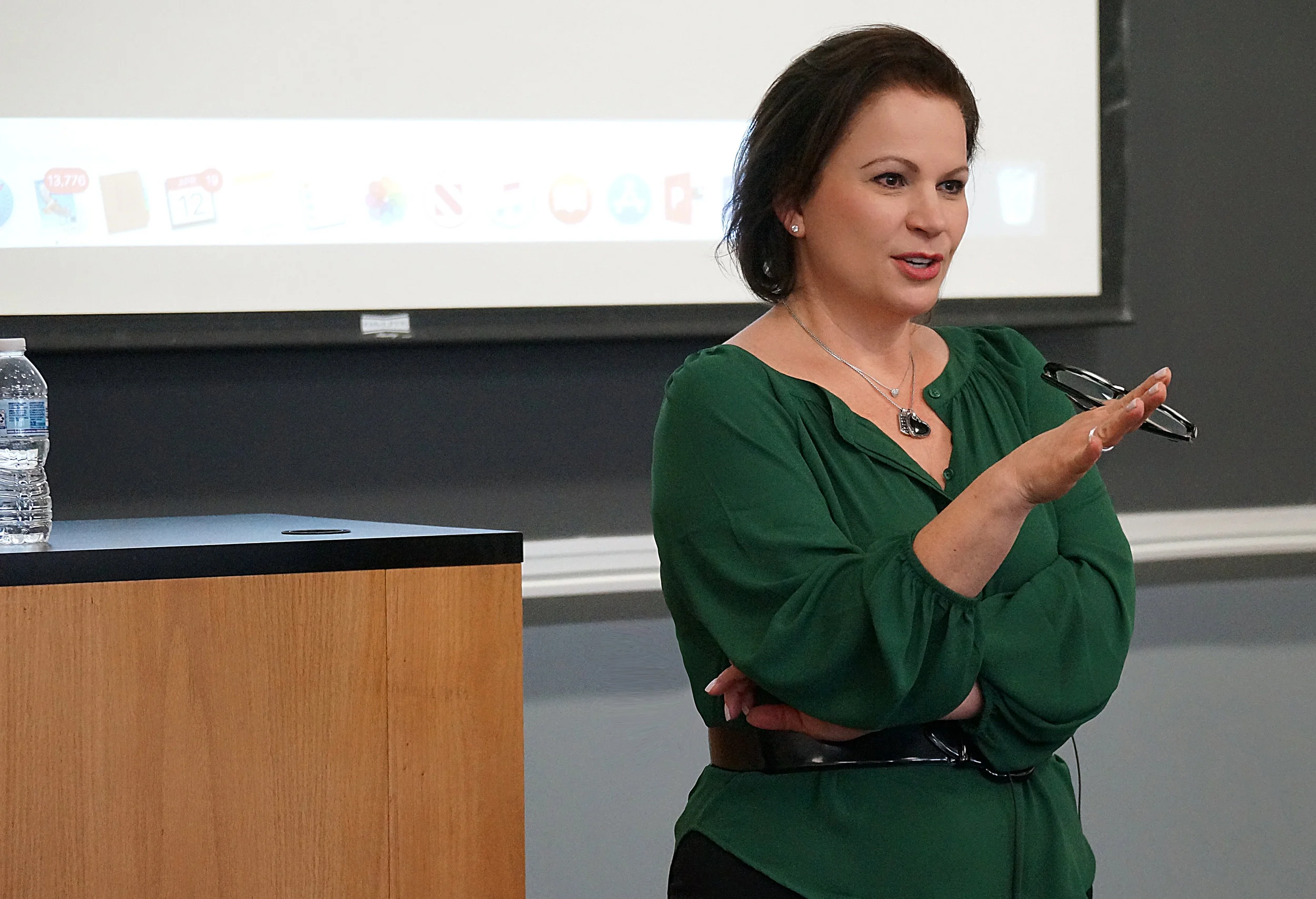 Julie Toskan , CEO, Genius 100 Visions; part of MAC Cosmetics Founding Team; Founder of YPI, Youth and Philanthropy Initiative 