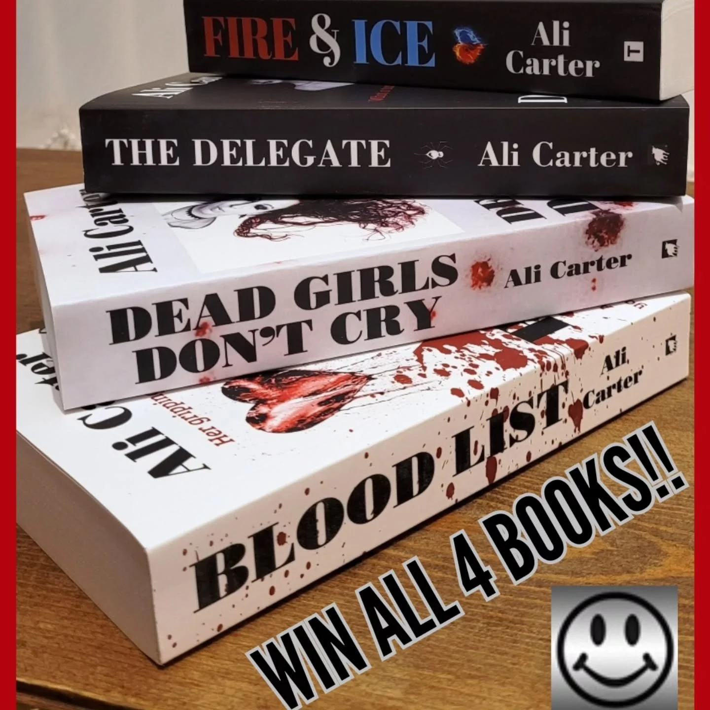 Here's a chance to WIN ALL 4 BOOKS in my Lake District & New York thriller series!! Bookmarks and book postcards included, and all signed, of course. 🤩
For a chance to own the current set for FREE - just click on the link in my bio, scroll down