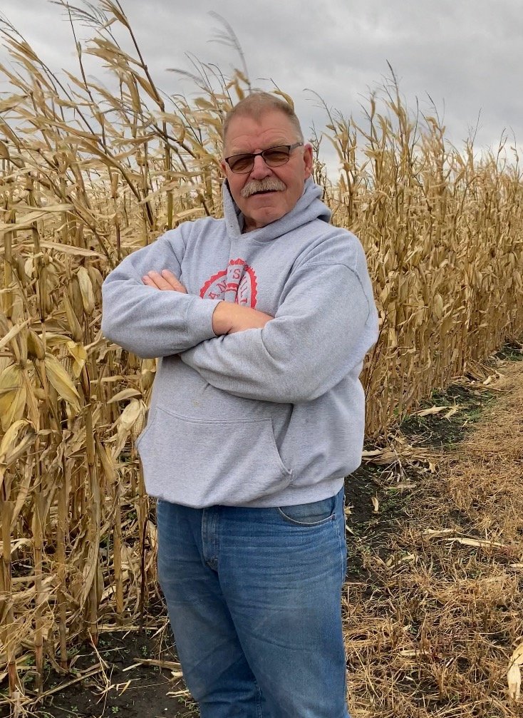 Harold in dry cornfield.jpeg