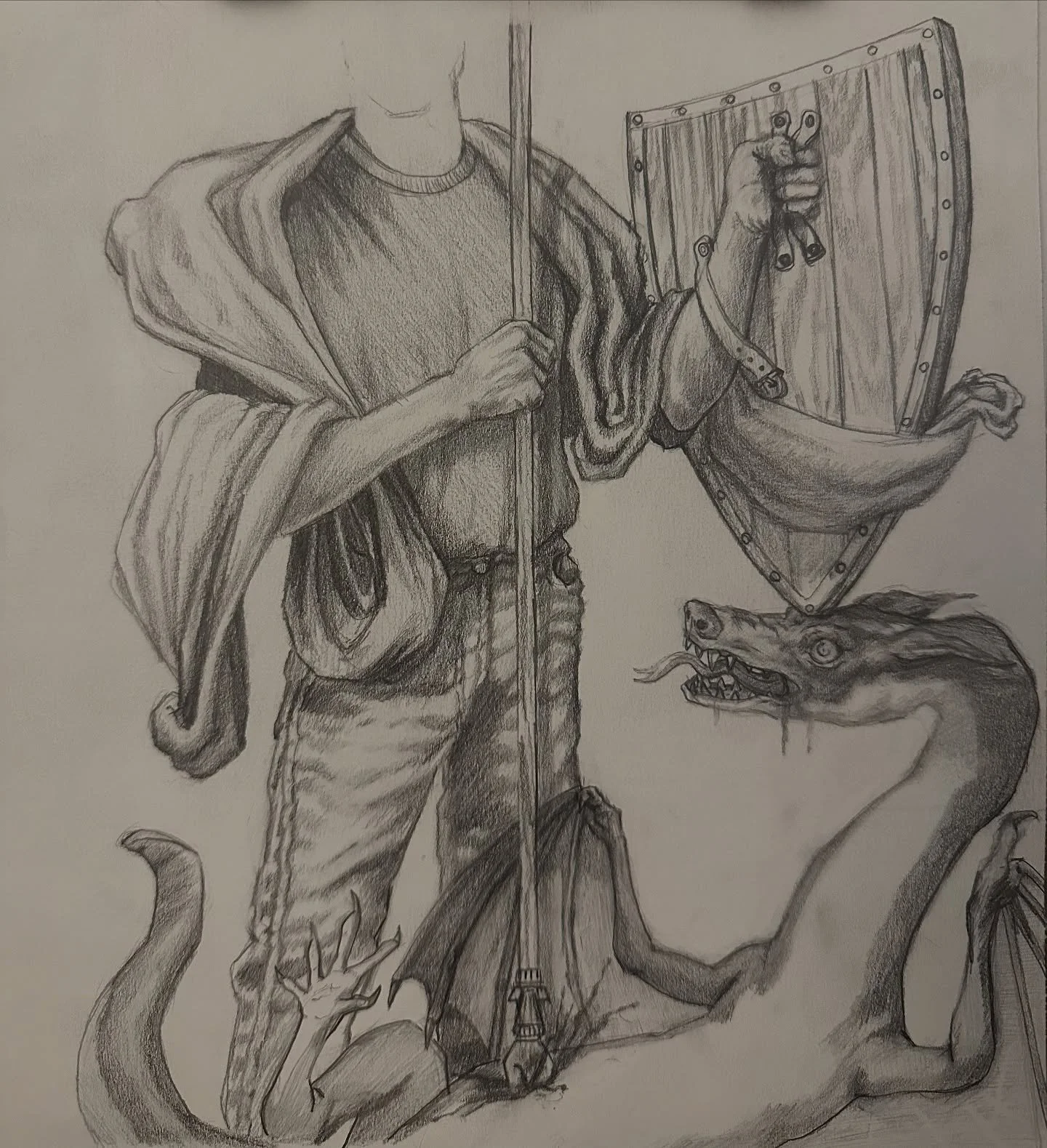 Saint George and the Dragon

#contemporaryart #nashvilleart #newcontemporaryart #art #mythology