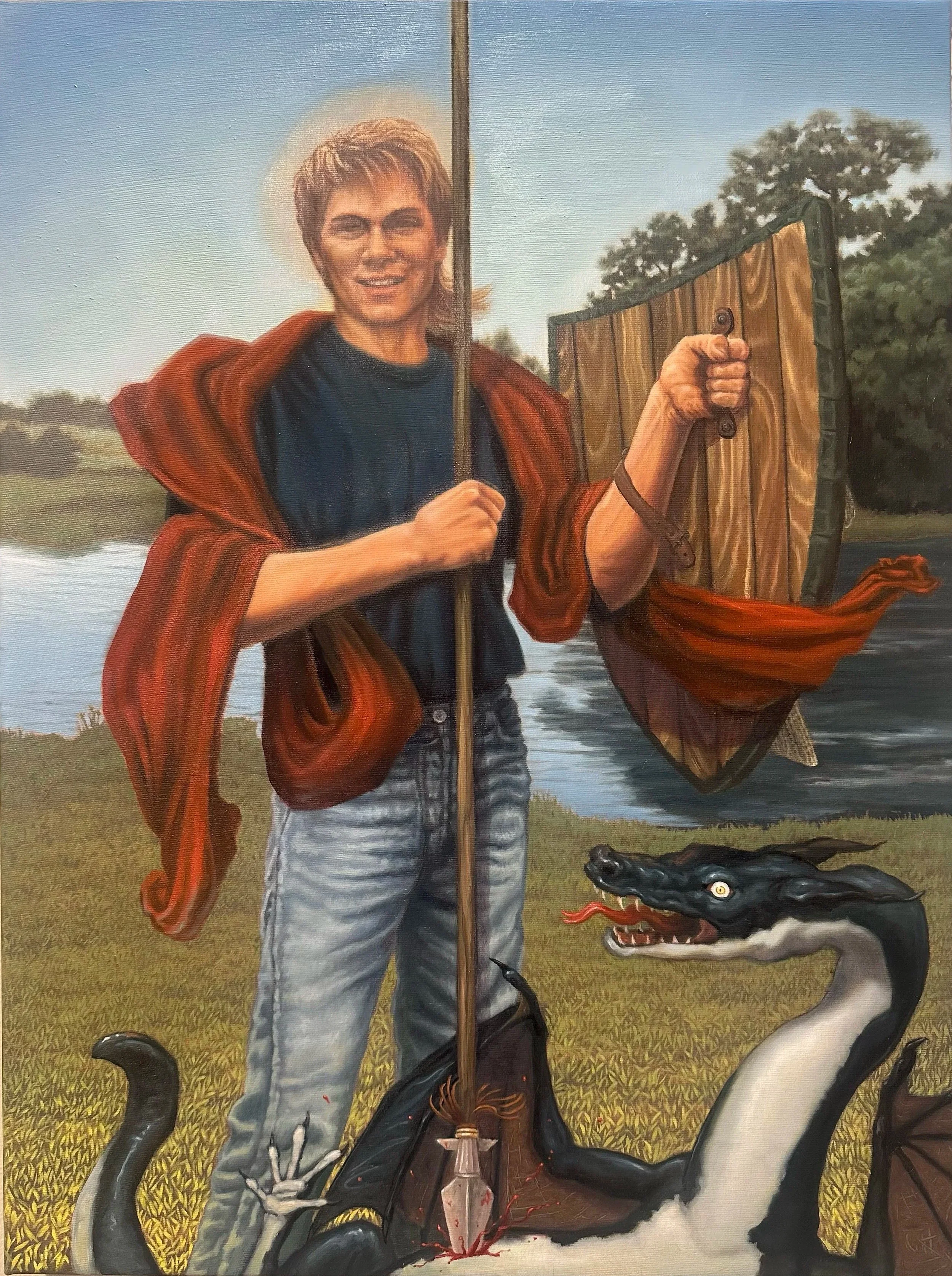 Fishing Stories: St. George and the Dragon