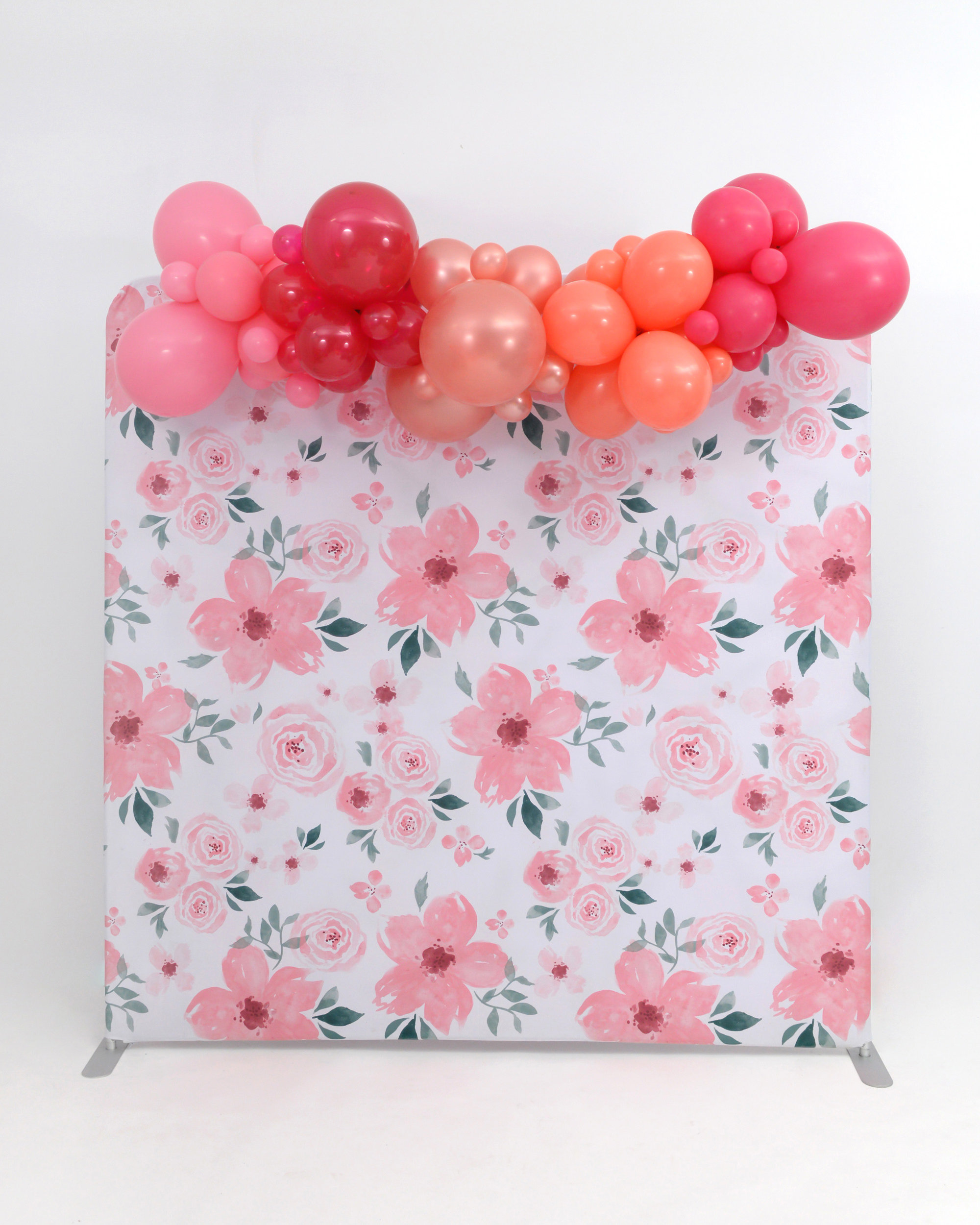 Puns'n Roses Balloon Garland With Backdrop