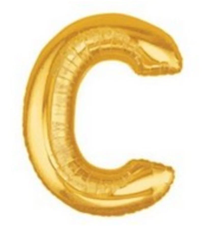 Gold Letter C