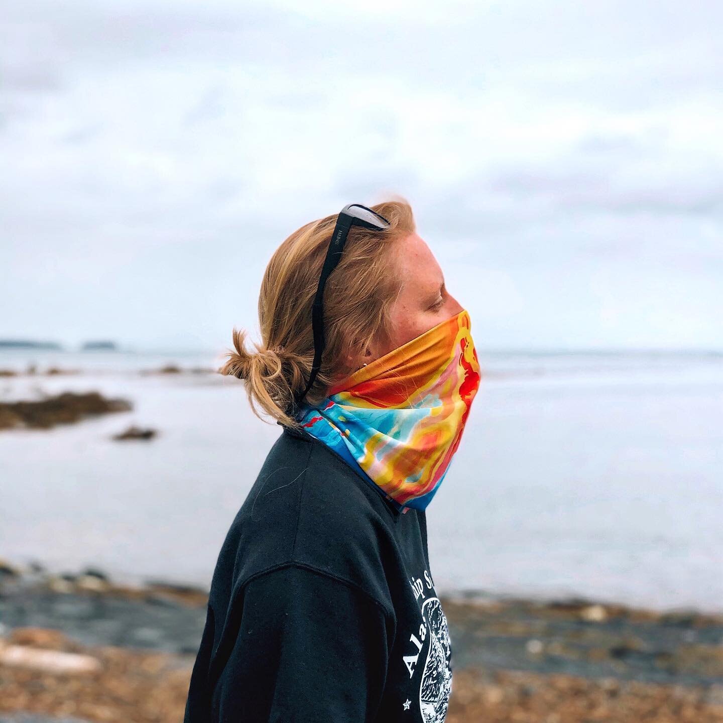 Making masks more fun 🏴&zwj;☠️🏳️&zwj;🌈 these Glacial Glow Face Masks are live on the site, as well as a few other fresh designs and a restock of some old favorites. To my LGBTQ+ friends - happy pride month! I&rsquo;ve been at sea for a while, a be