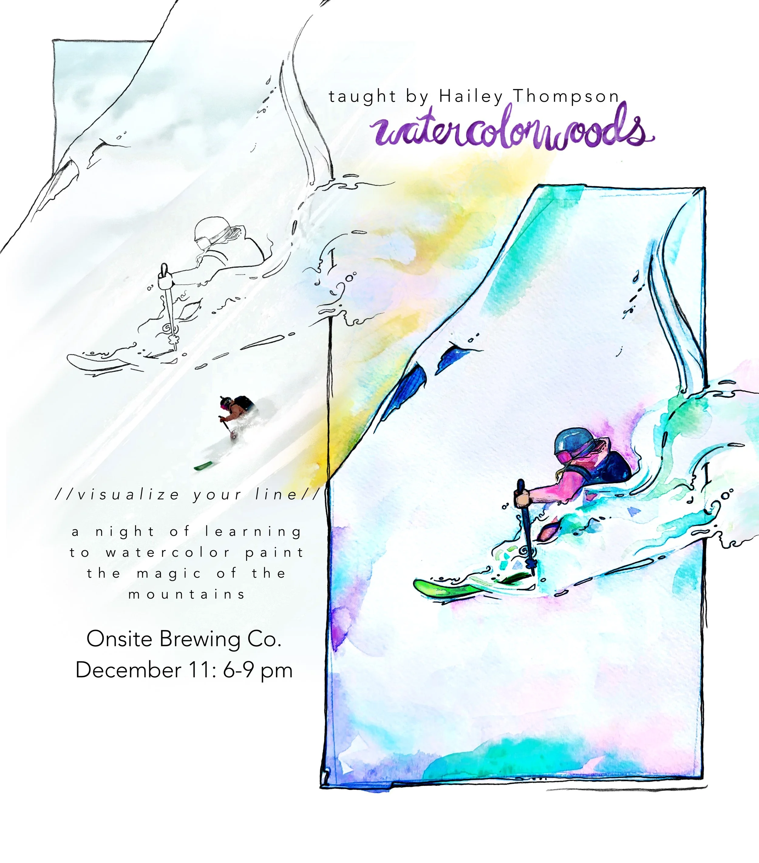 Watercolor Paint Night