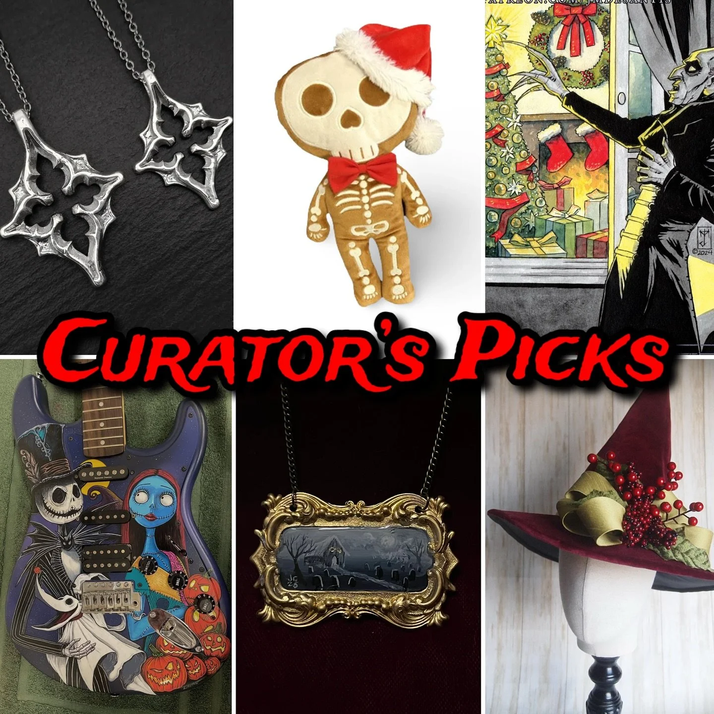 I have a bajillion favorites but here&rsquo;s just 6! 💗😍

@ravynedge 
@materialjill 
@jmdwriteist 
@graffitigarageguitars 
@alternate_empire 
@evercrumblyandwitch 

#darksome #darksomecraftmkt #blacksheepholidays