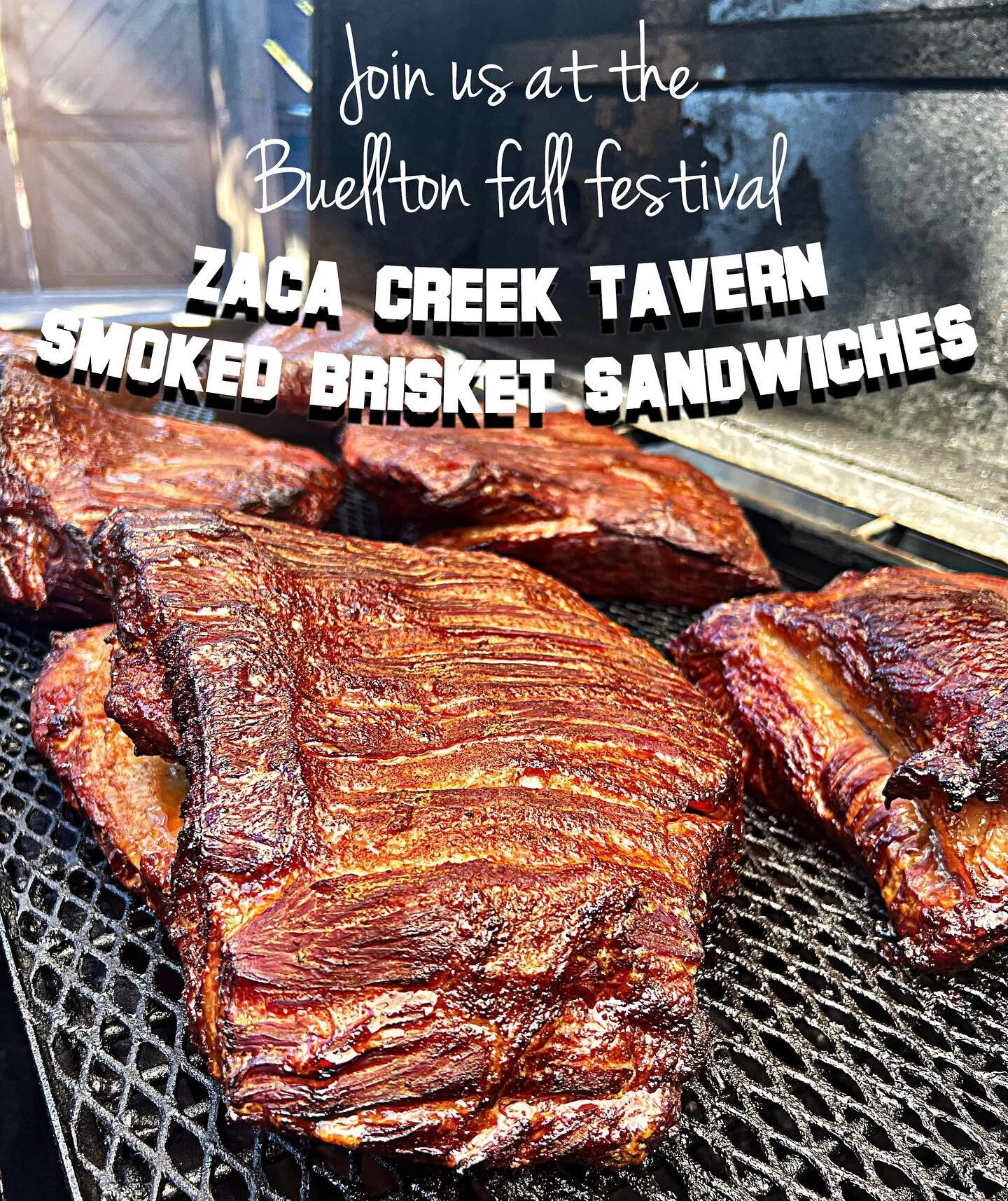 Who&rsquo;s coming out to the Buellton Fall Festival this weekend? We will be serving smoked brisket sandwiches &amp; 🦞 rolls all weekend long!
