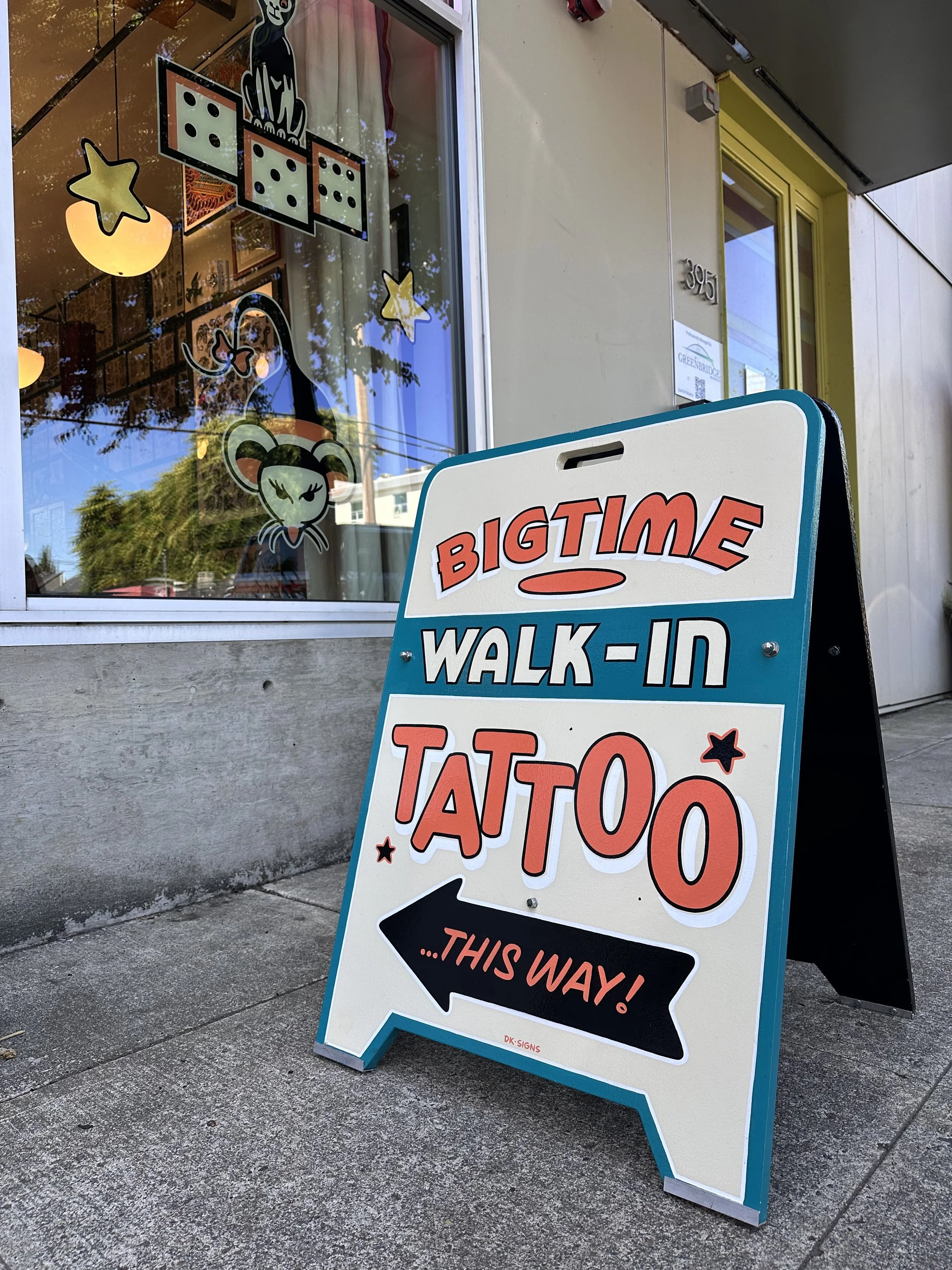 Bigtime Walk-In Tattoo - Portland, Oregon