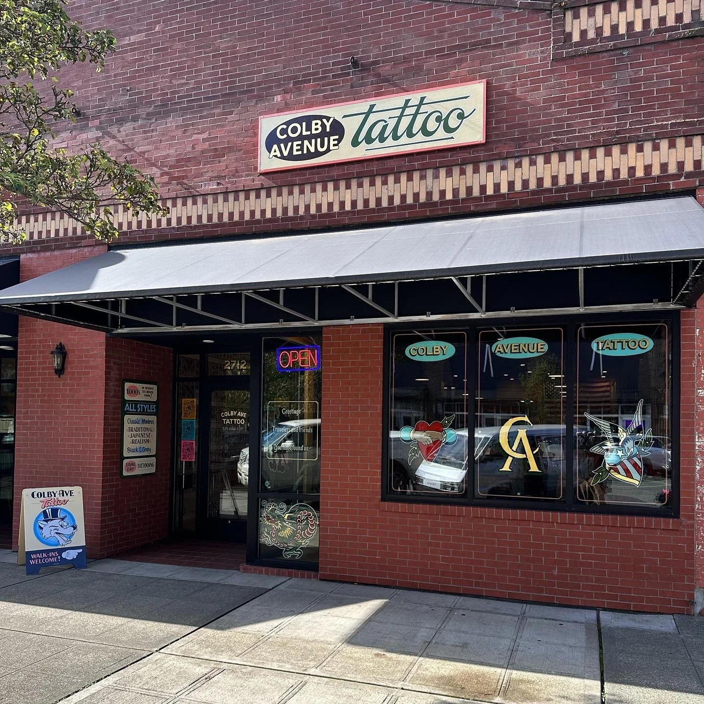 Colby Avenue Tattoo - Everett, Washington