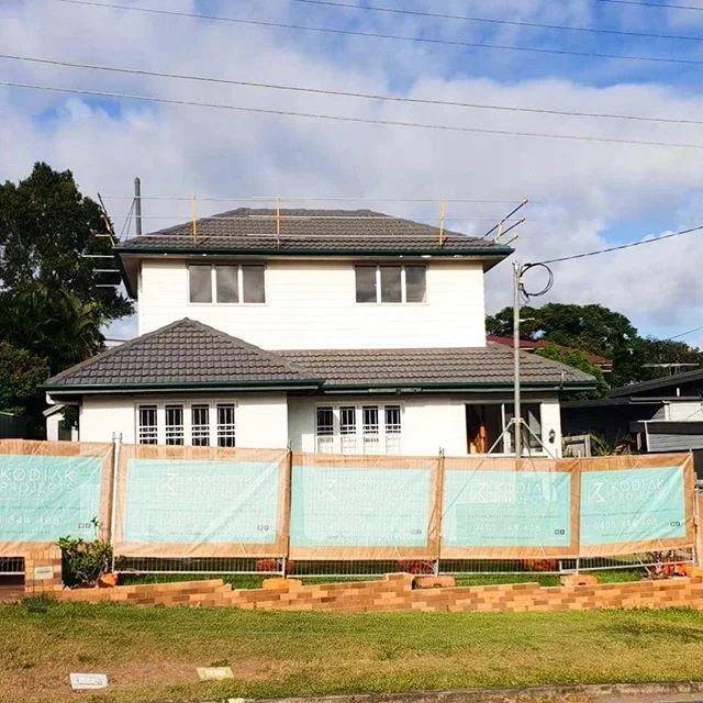 We’re excited for this one! 
Instead of demolishing the entire home, we’ve removed the top level, increased the footprint and kept the lower level exterior walls and existing timber floors keeping the character of the home and saving the client $$. Wait till you see this impressive open plan two-storey home! Watch this space 🔨🔨🔨