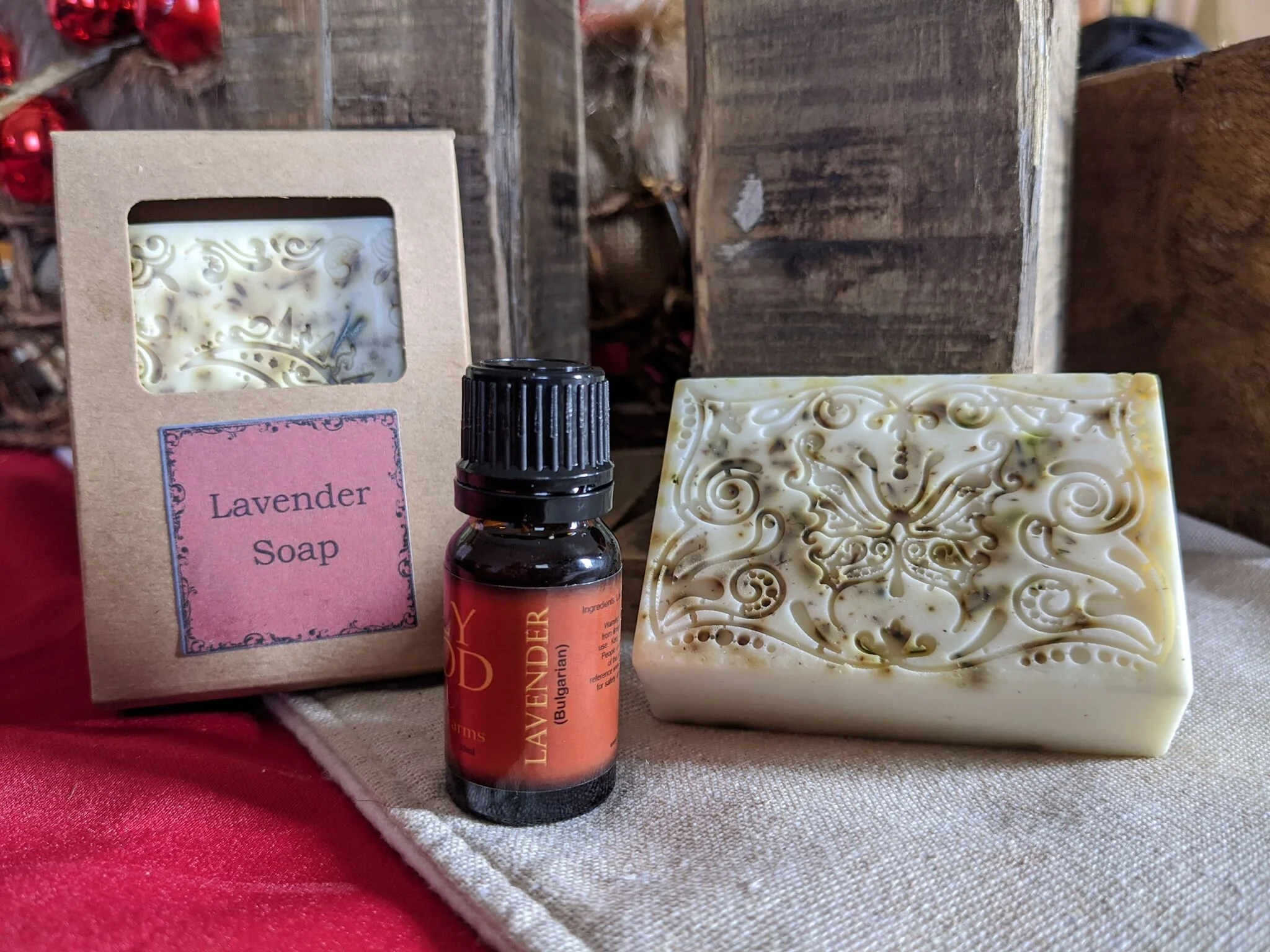 Lavender Soap with Bulgarian Lavender Essential Oil