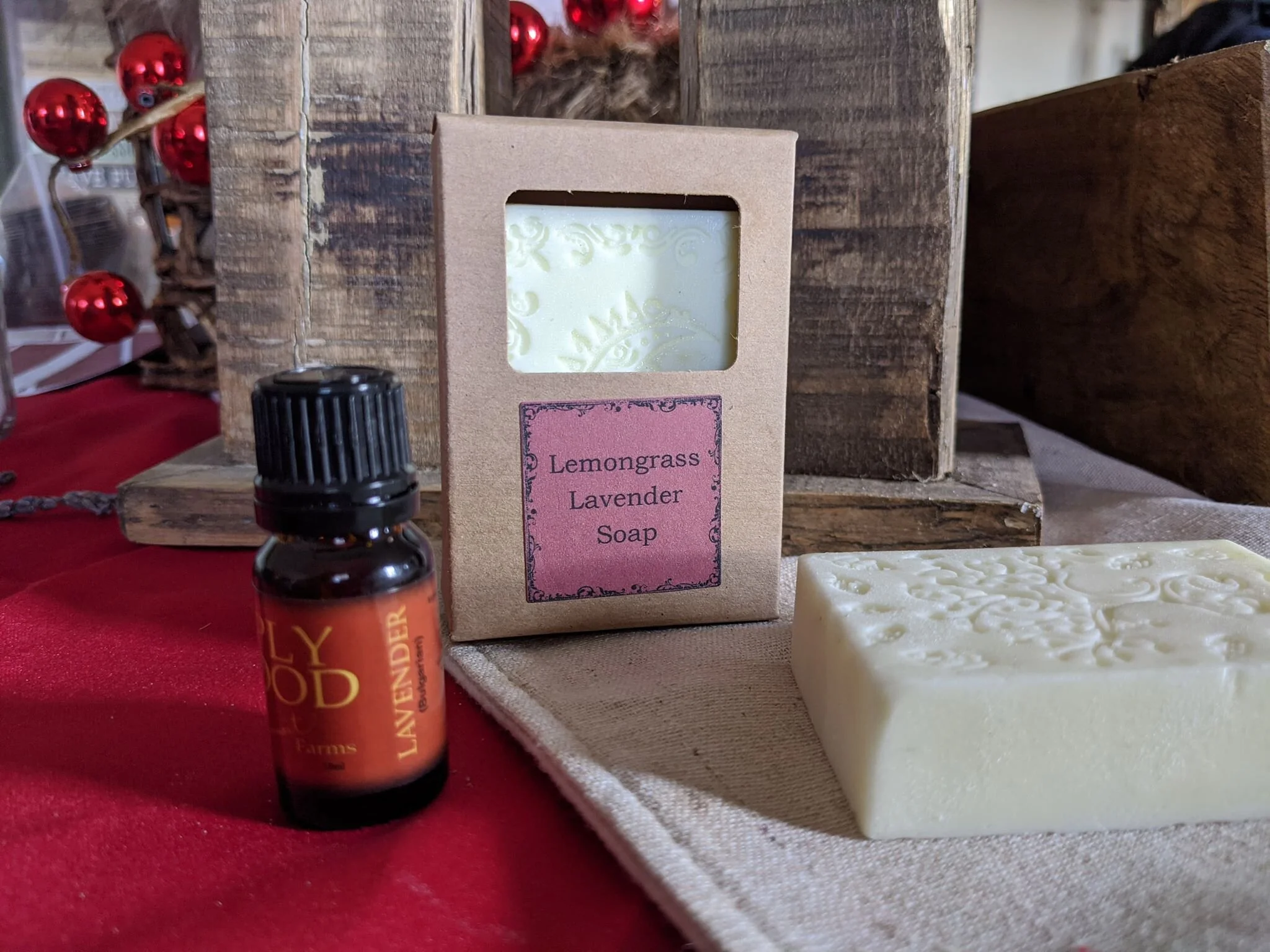 Lemongrass Lavender Soap with Bulgarian Lavender Essential Oil