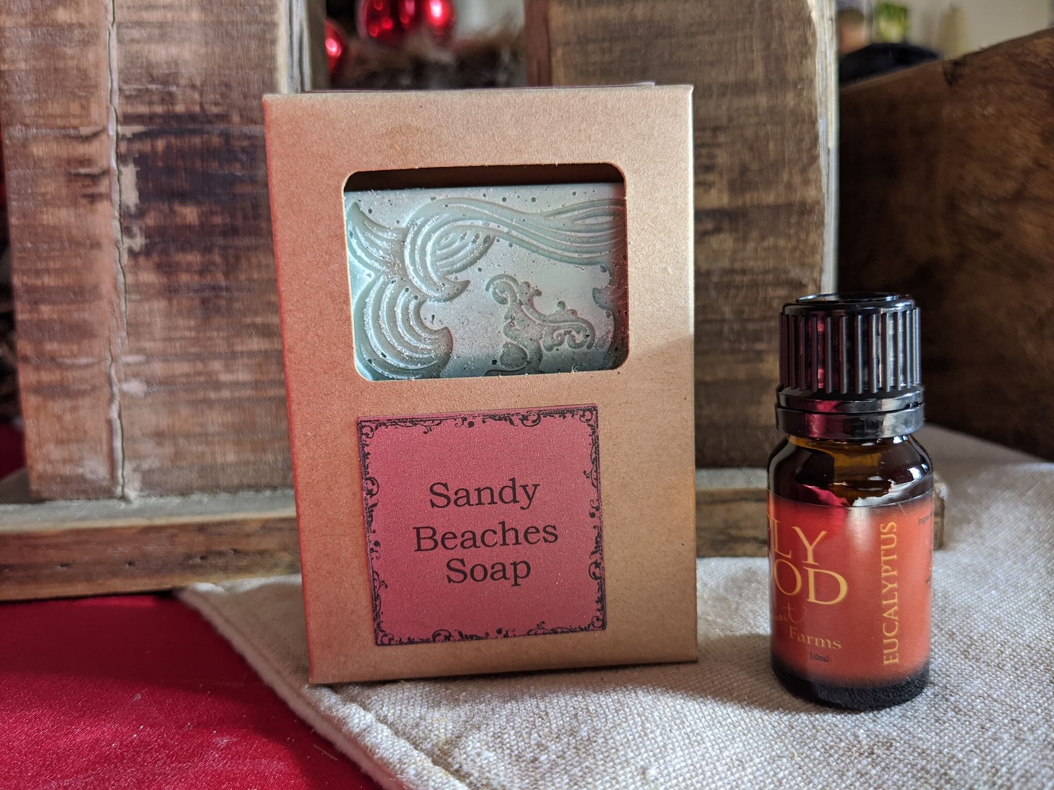 Sandy Beaches Soap With Eucalyptus Essential Oil