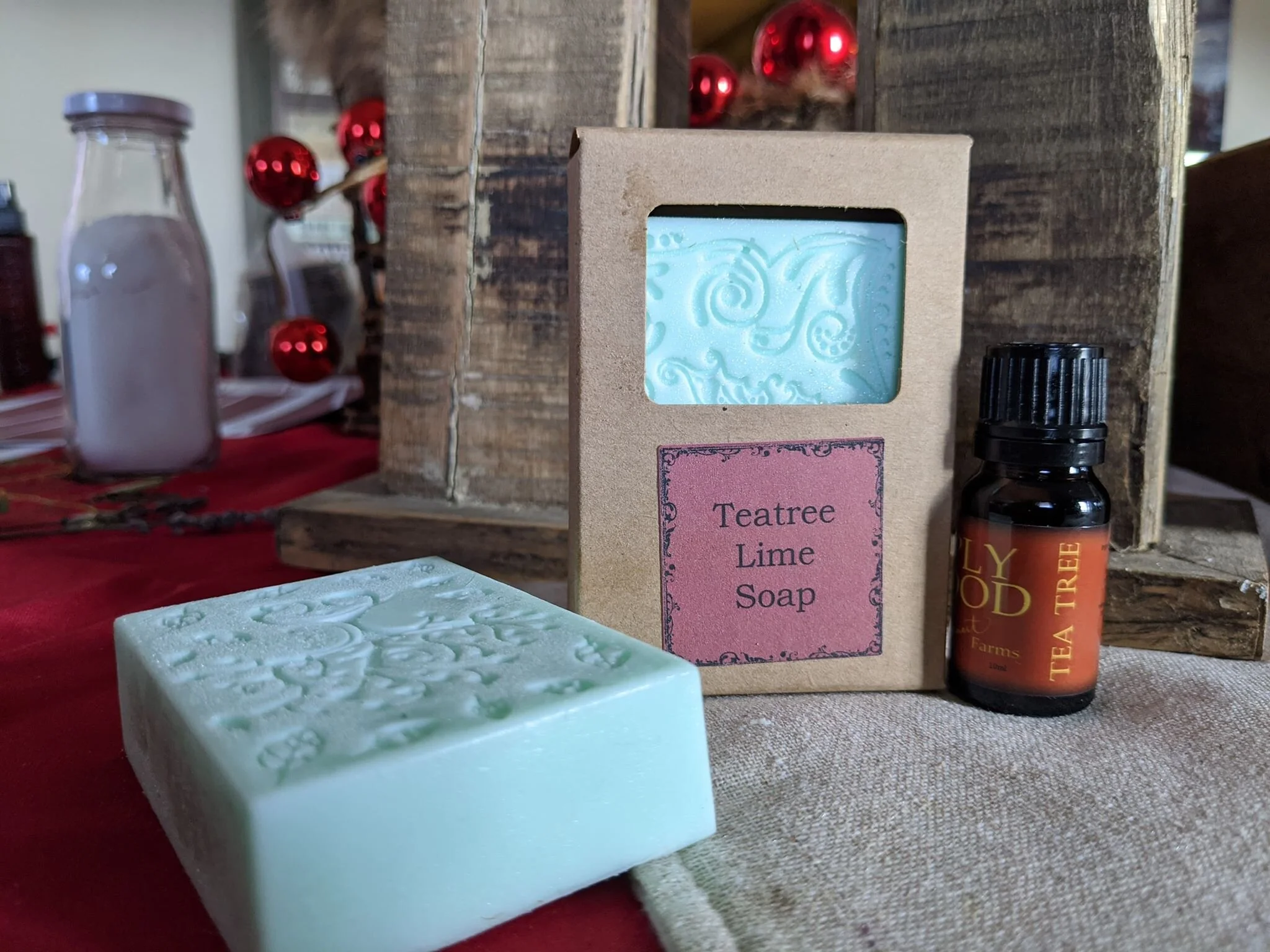 Teatree Lime Soap with Teatree Essential Oil