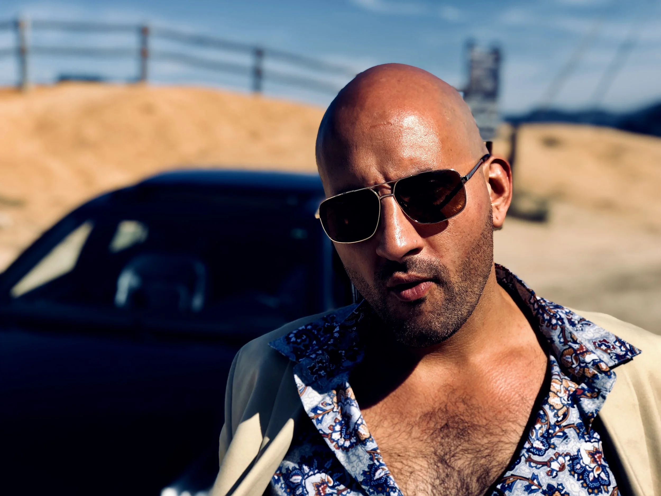 Gabe Lumen, Mulholland Drive, LA, 2018