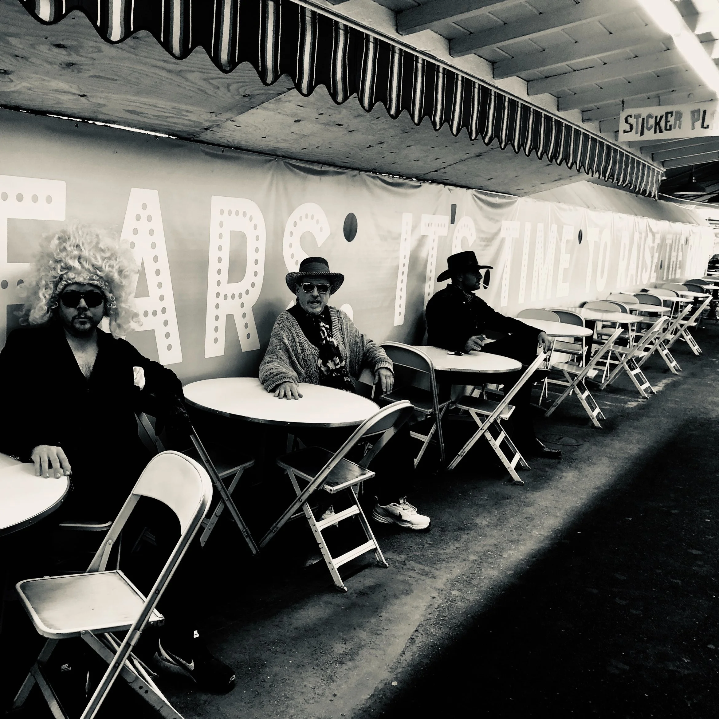 Lou-ie, Dr. Ram Larramie &amp; Gabe Lumen, Original Farmers Market, LA, 2018