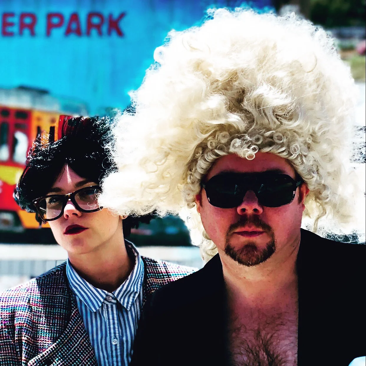 Darrian &amp; Lou-ie, LA River, Los Feliz, LA, 2018