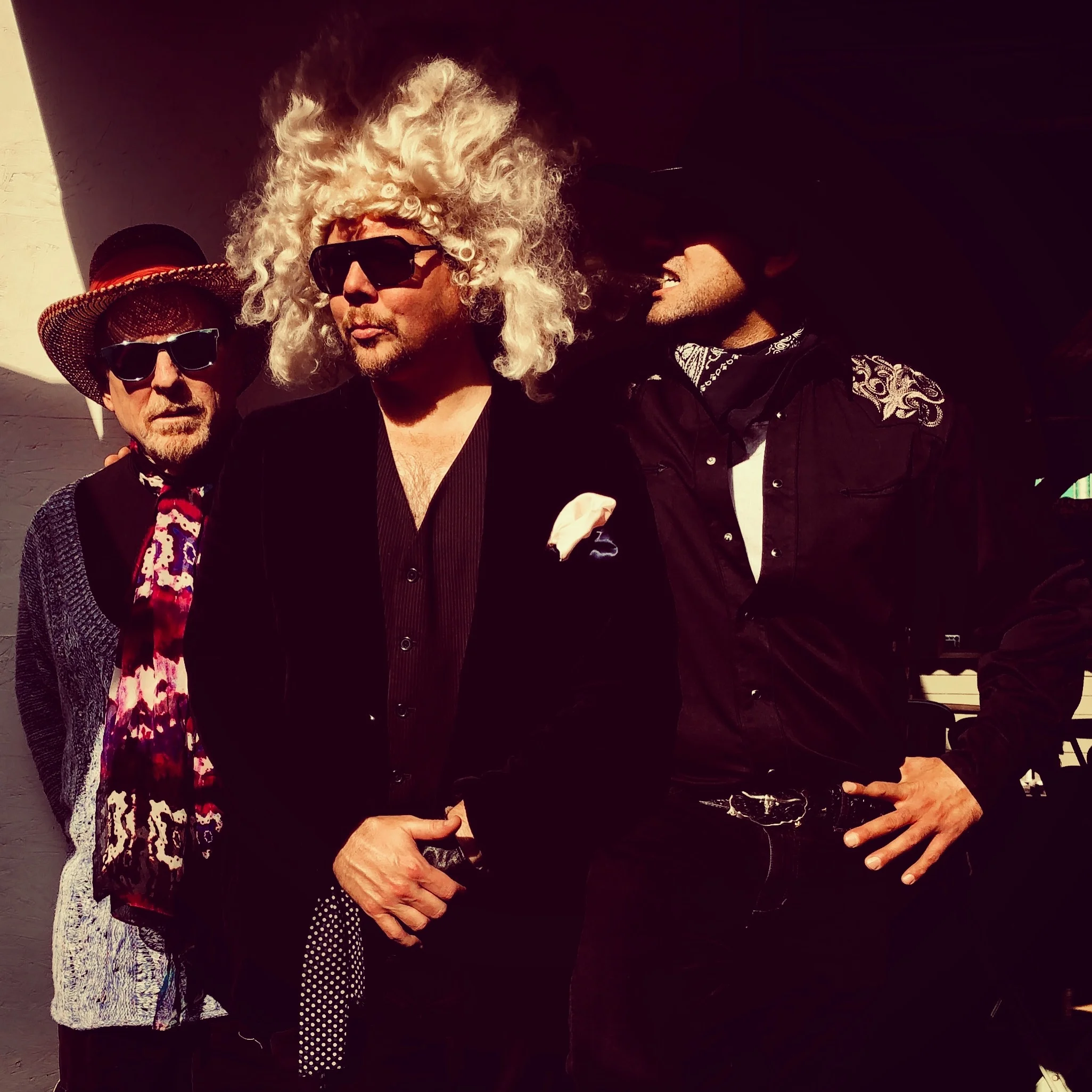 Dr. Ram Larramie, Lou-ie &amp; Gabe Lumen, Original Farmers Market, LA, 2018