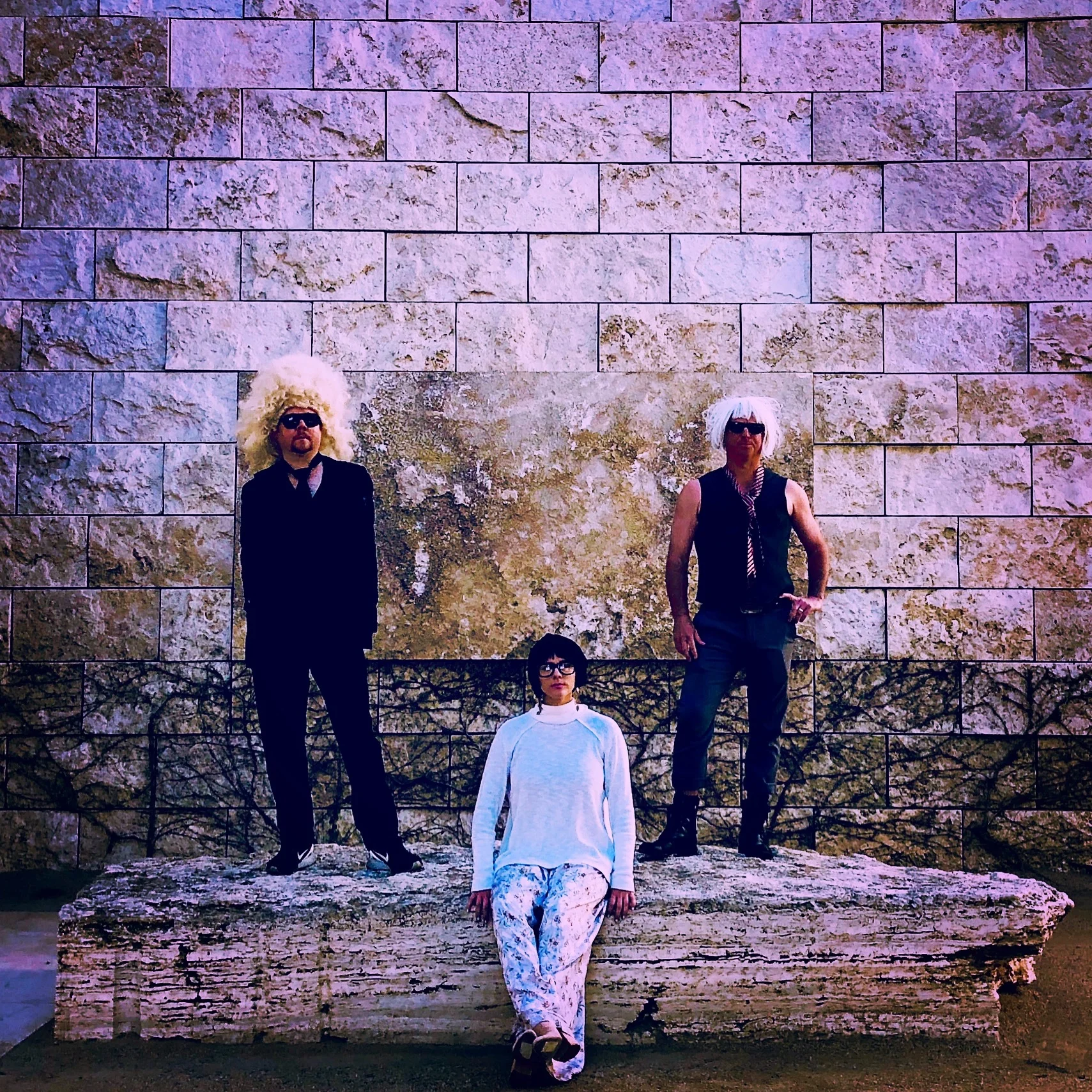 Guy Man, Darrian &amp; Lou-ie, The Getty Museum, LA, 2018