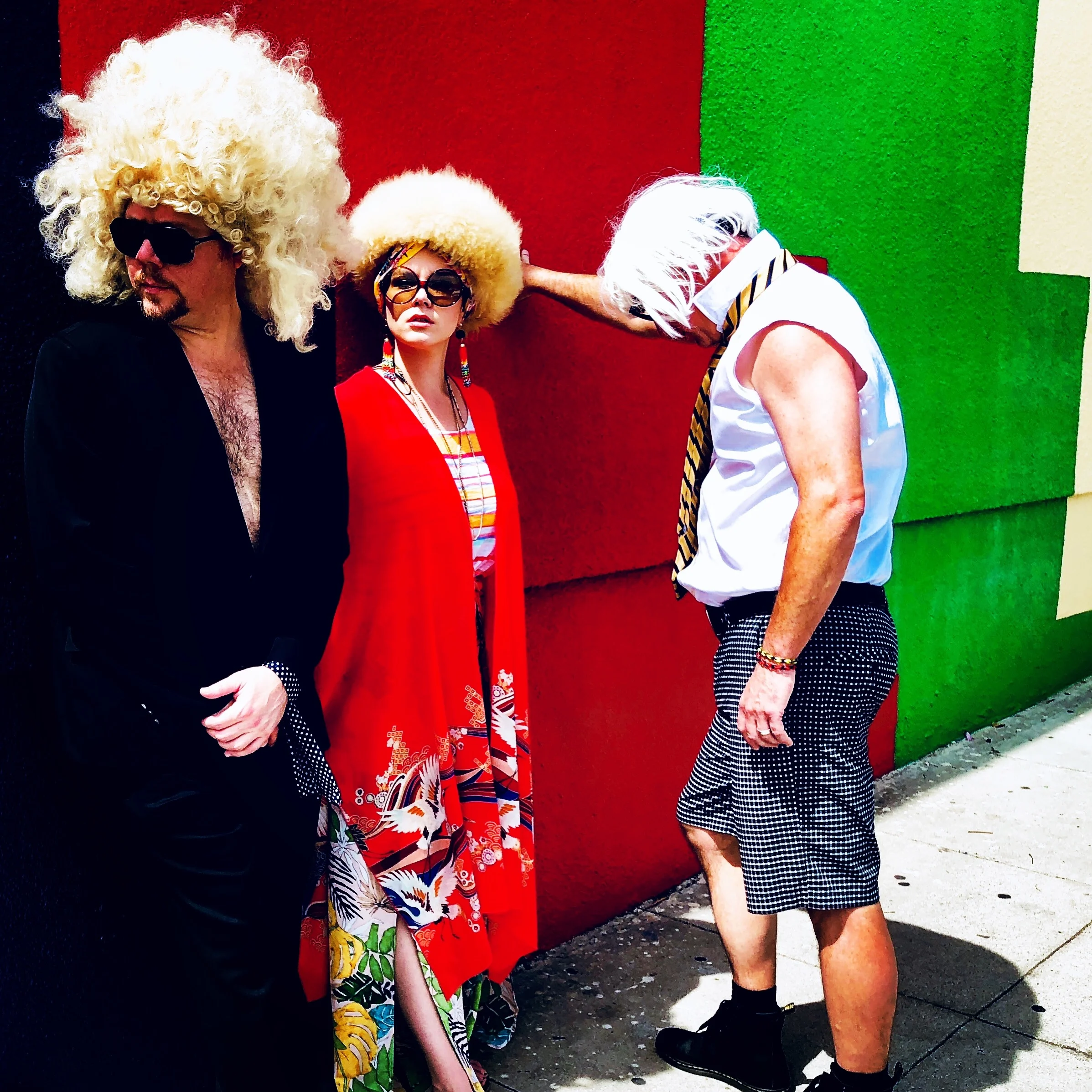 Lou-ie, Darrian &amp; Guy Man, Eagle Rock, LA, 2018