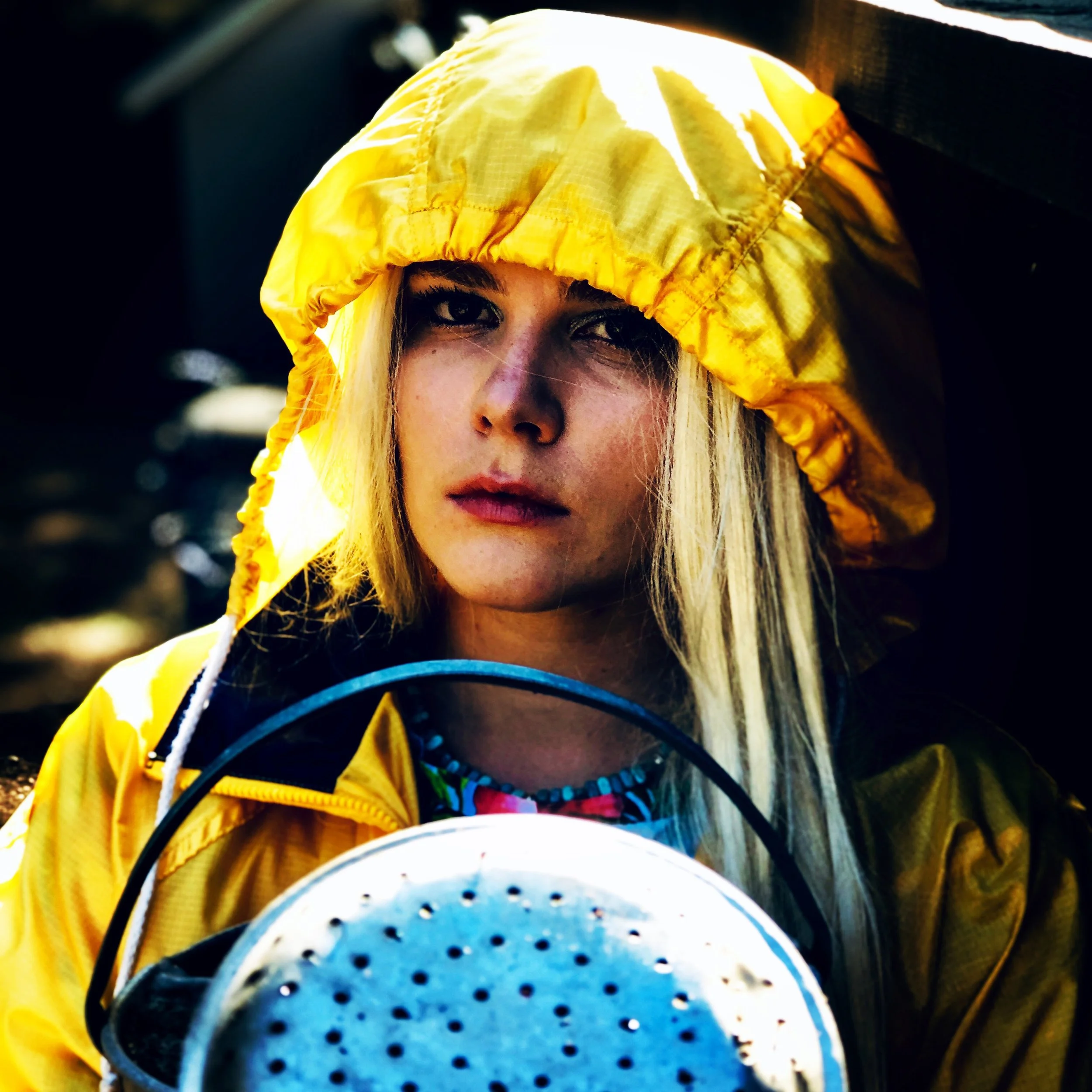 Darrian in her garden, Laurel Canyon, CA, 2018