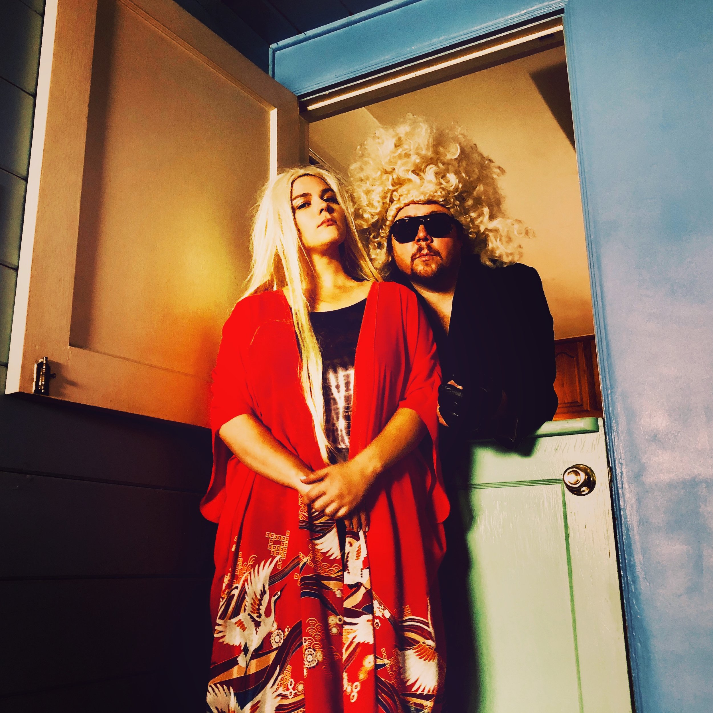 Darrian &amp; Lou-ie, Darrian's house, Laurel Canyon, CA, 2018