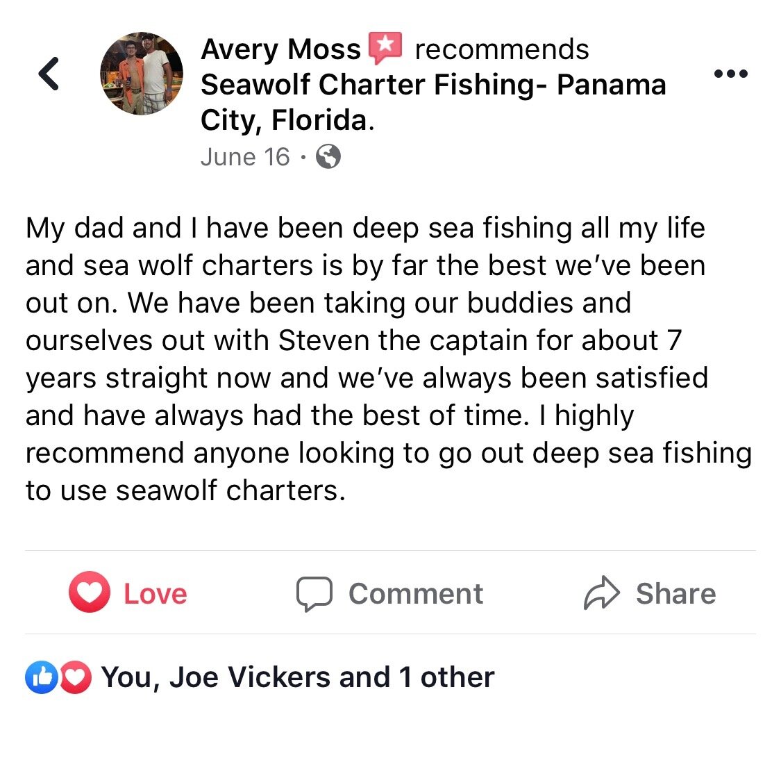 Seawolf Charters
