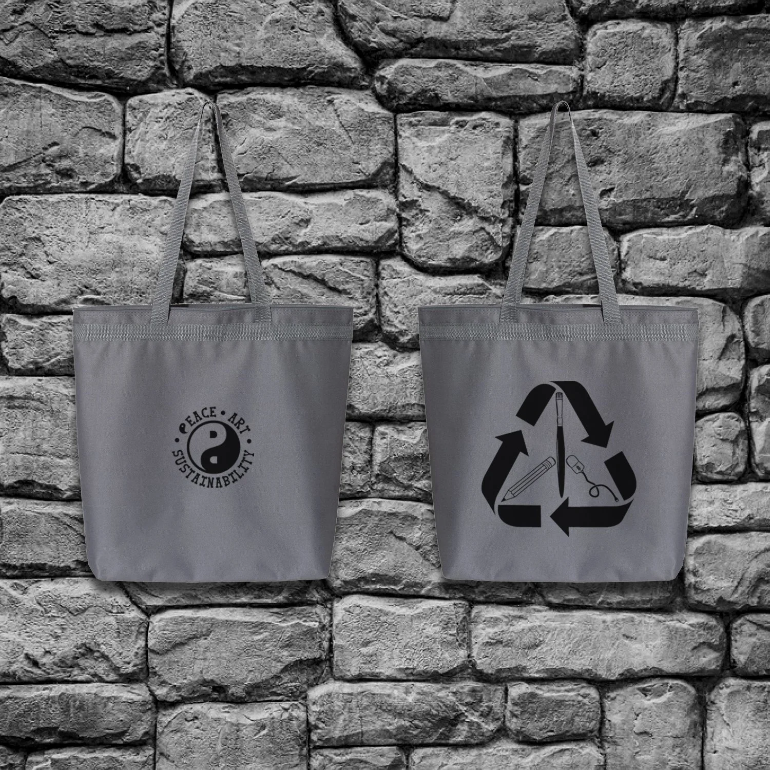 Trinity Zipper Tote