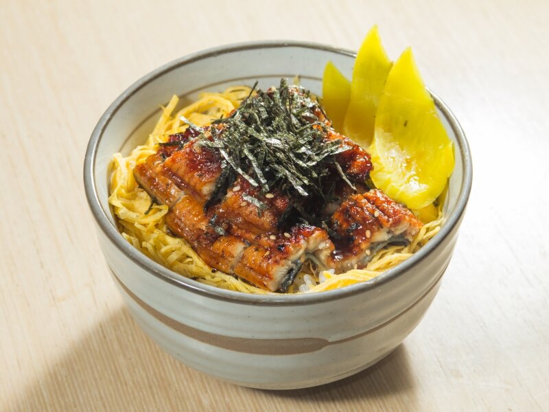 Premium grill eel rice bowl