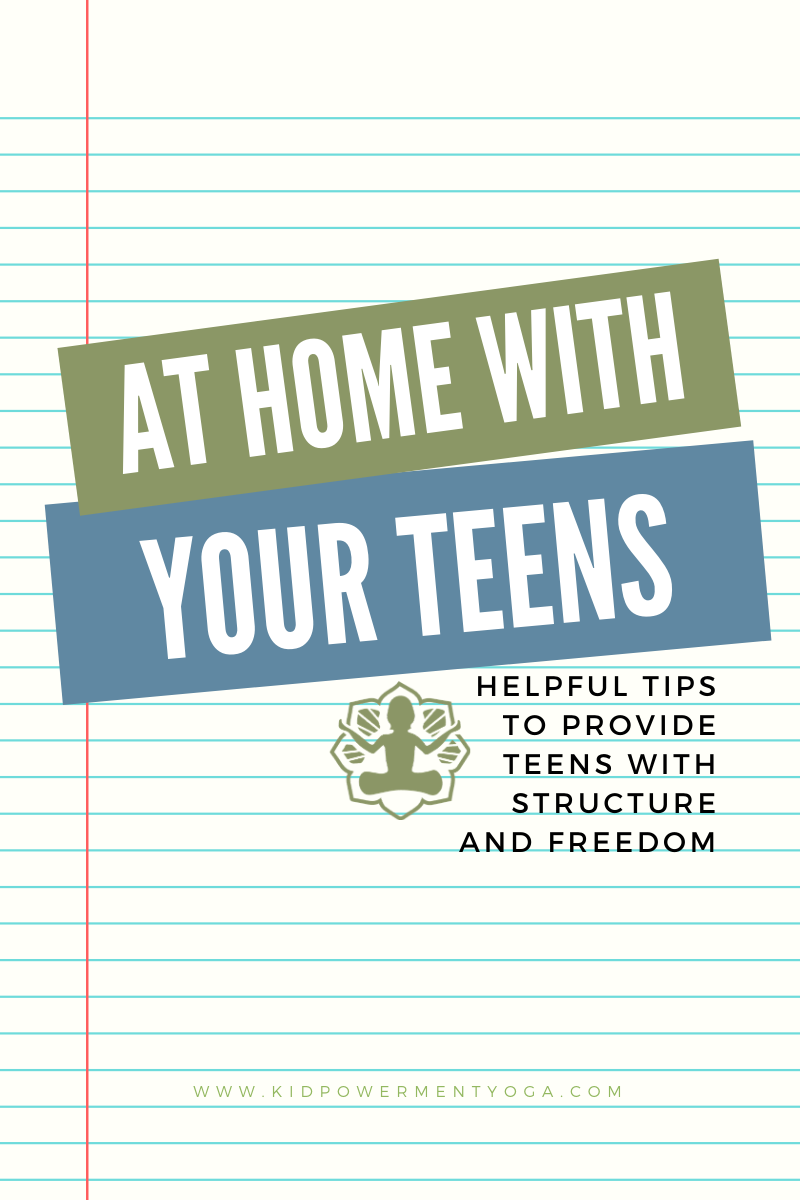At Home With Your Teens