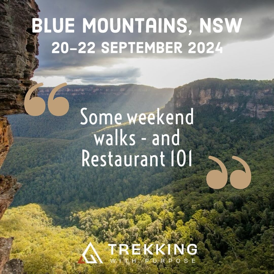 Fancy a weekend away in the Blue Mountains for some walking and seasonal cuisine?

This all-inclusive trip includes accomodation in the beautiful Megalong Valley, a multi-course dinner at the infamous Megalong Valley Restaurant, and two guided walks 