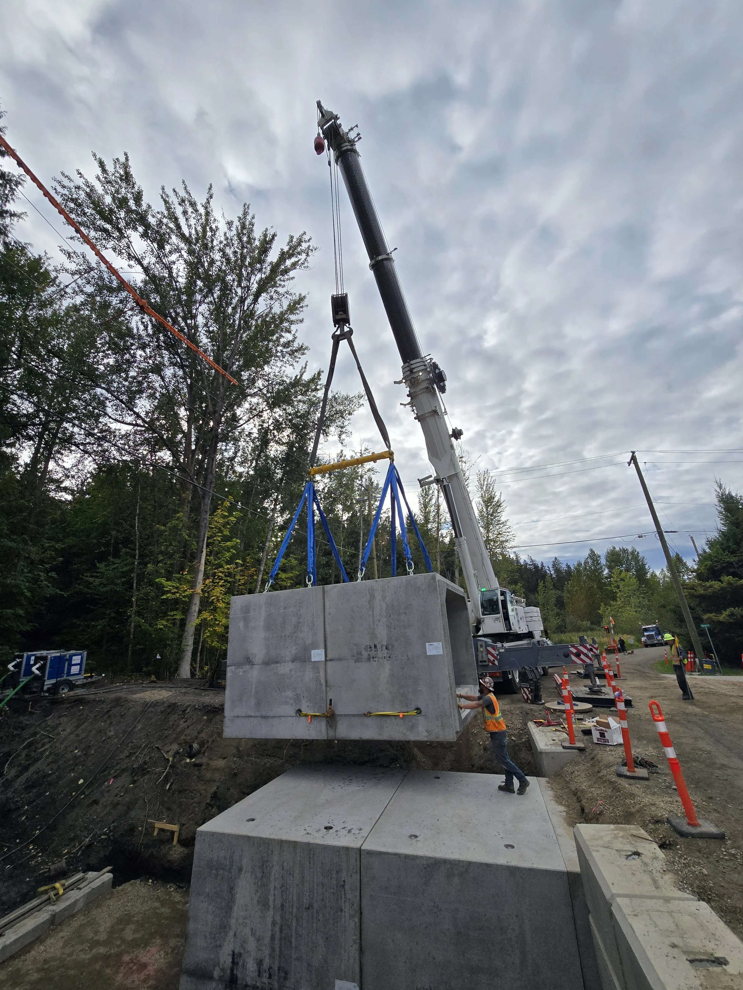 Newsome Box Culvert Install