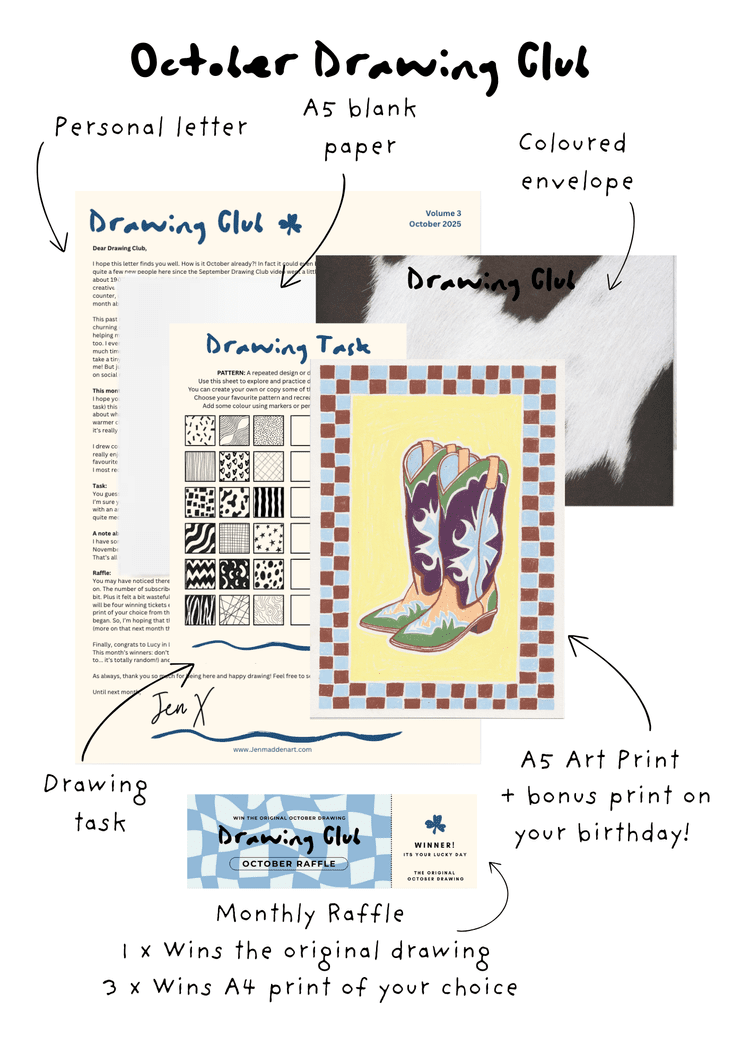 Drawing Club — Jen Madden Art
