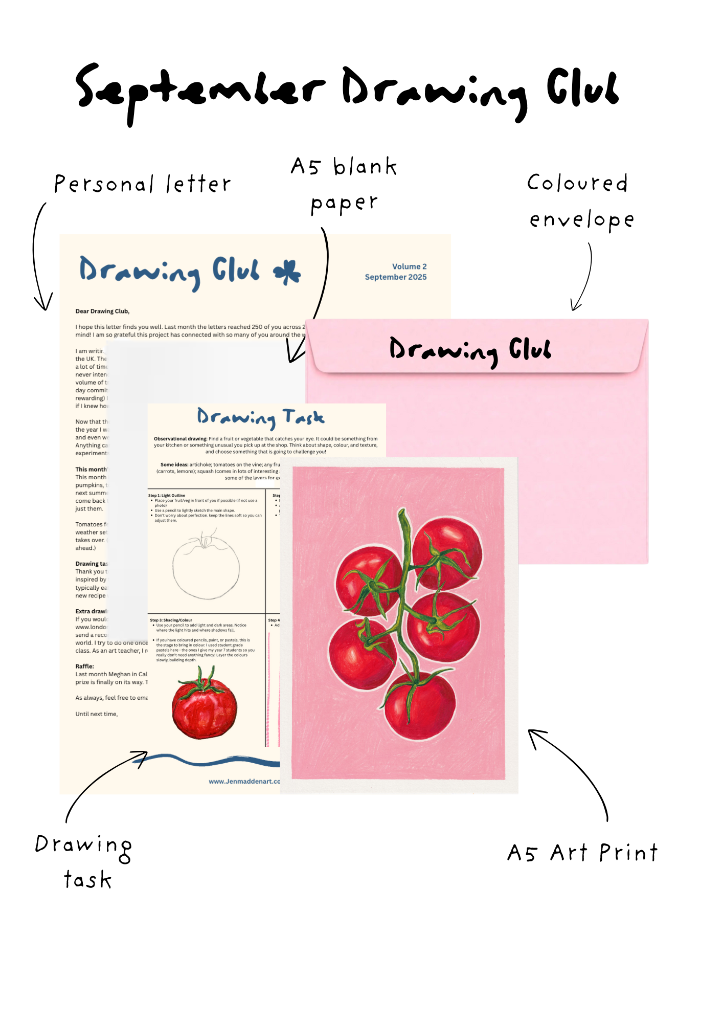 September Drawing Club — Jen Madden Art