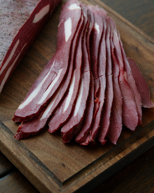 How to Make Venison Bacon, bacon, egg, pork meat, venison, recipe