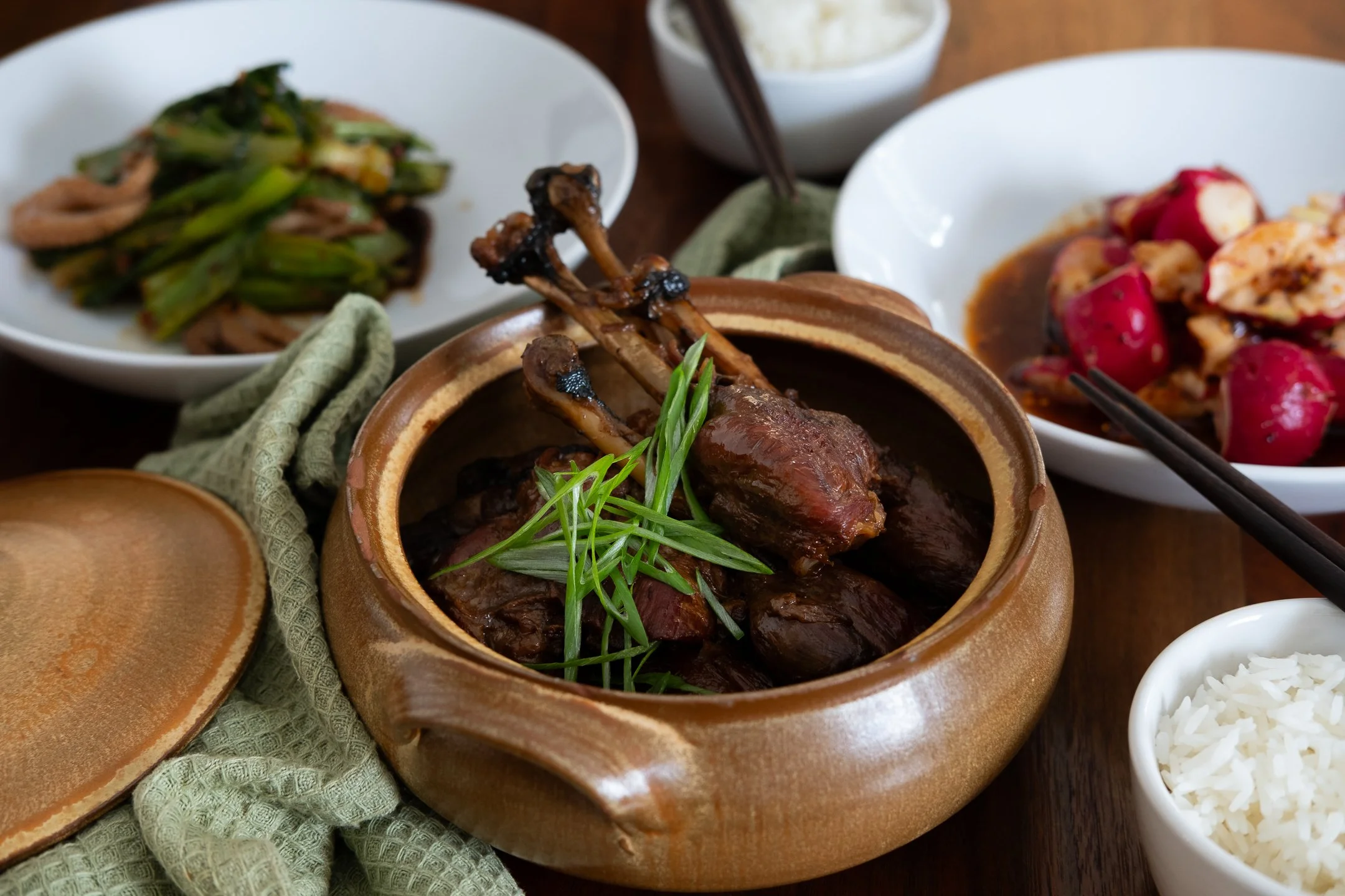 Red Braised Goose Legs