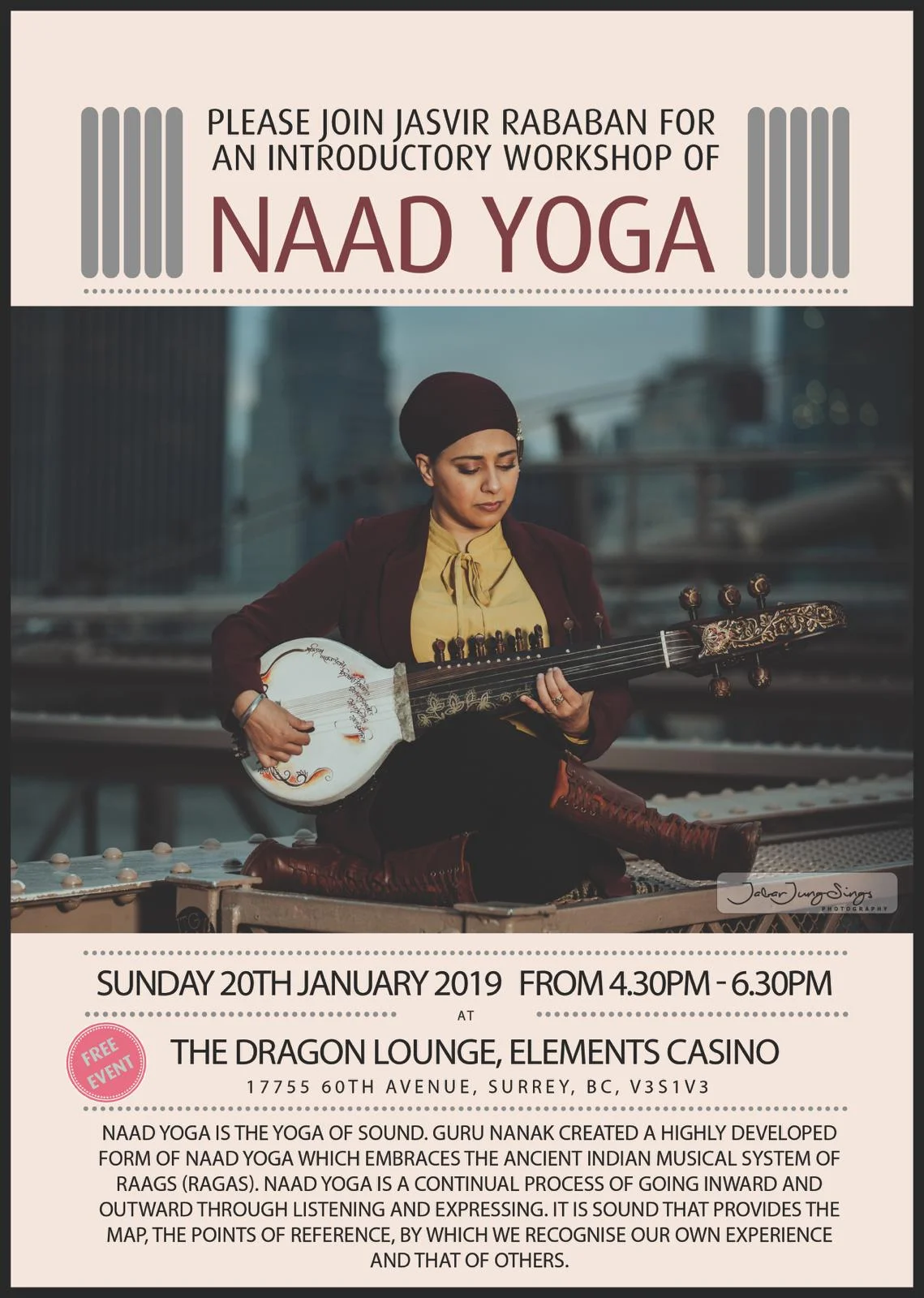 Introductory Naad Yoga Workshop