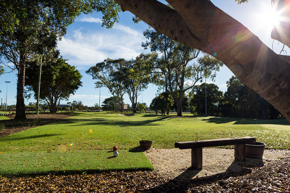 The last hole at KDV