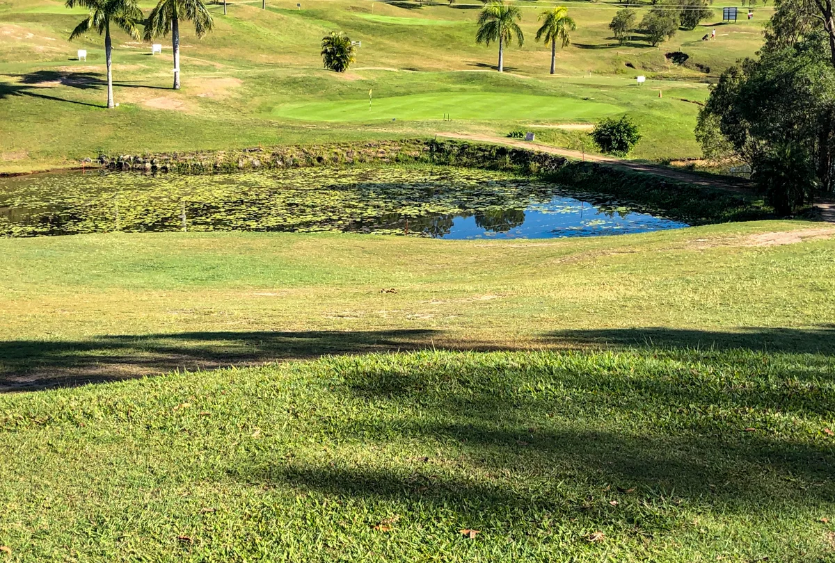 The view from the Ladies Tee at the 3rd