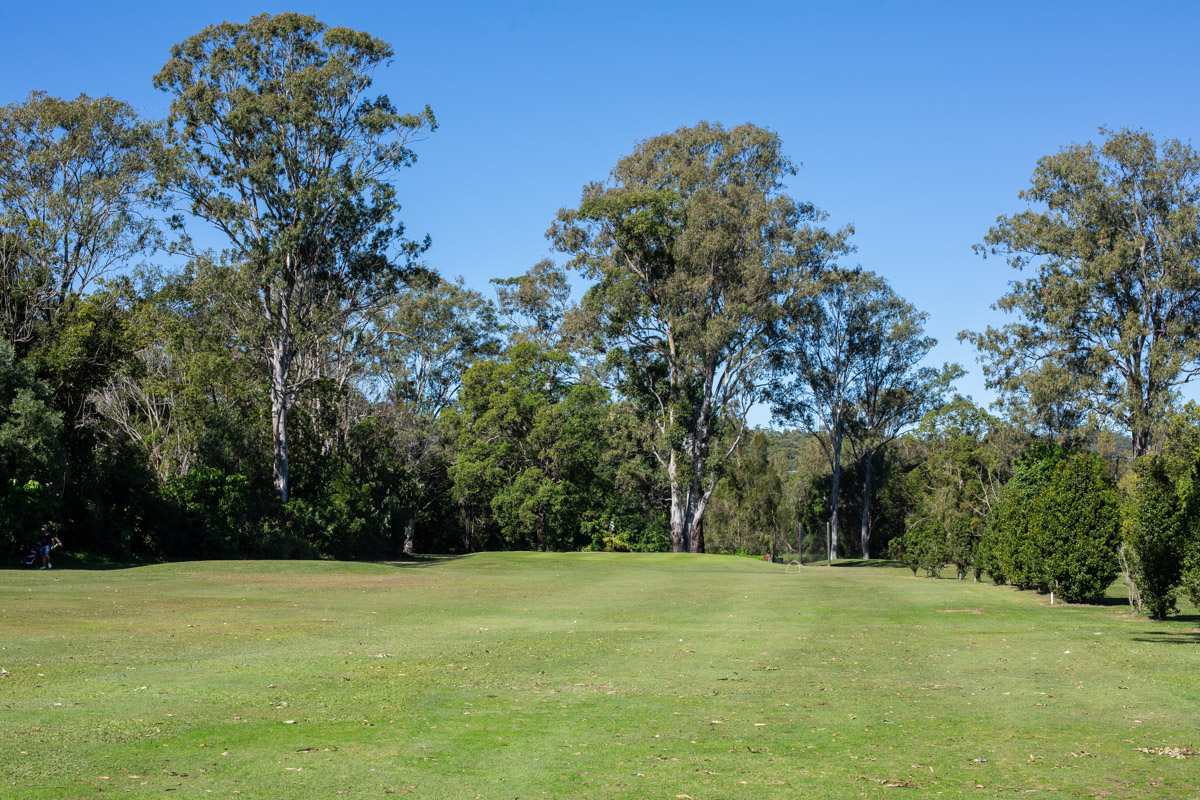 The approach to the 8th green