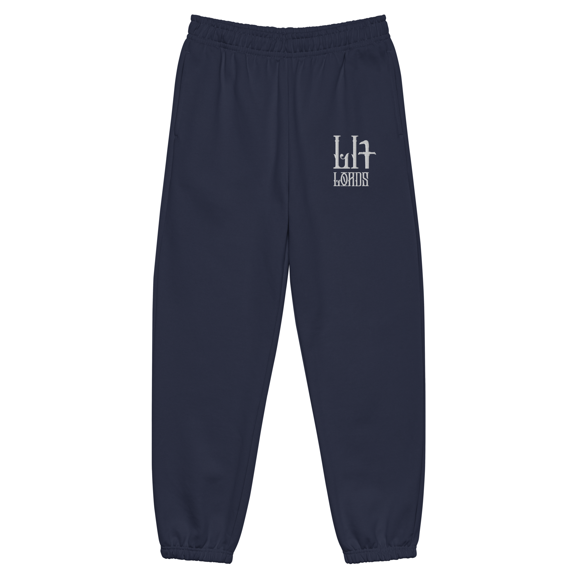 unisex-heavyweight-sweatpants-navy-front-6a51723e0a1ad.png
