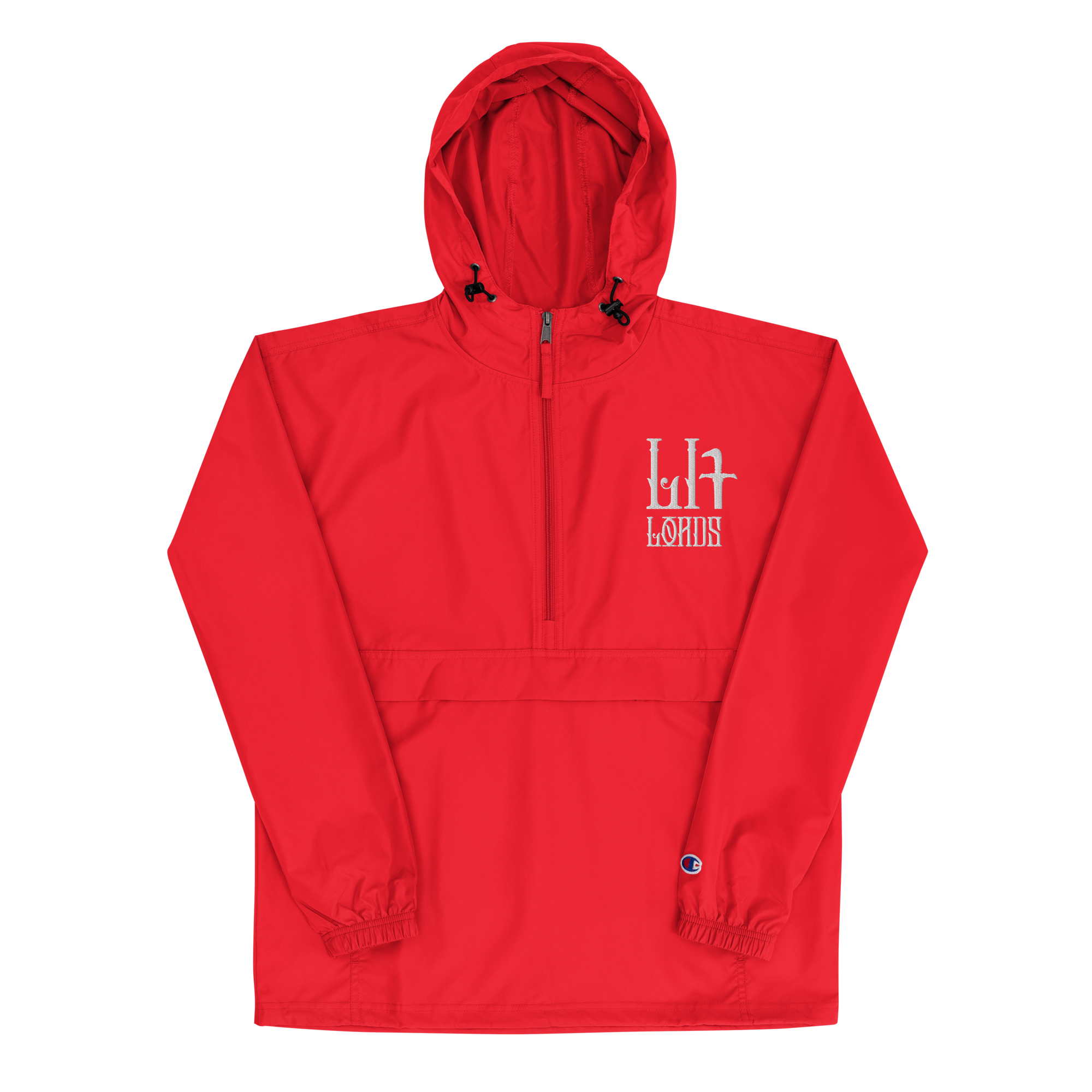 unisex-champion-packable-anorak-scarlet-front-6a56248ae3551.png