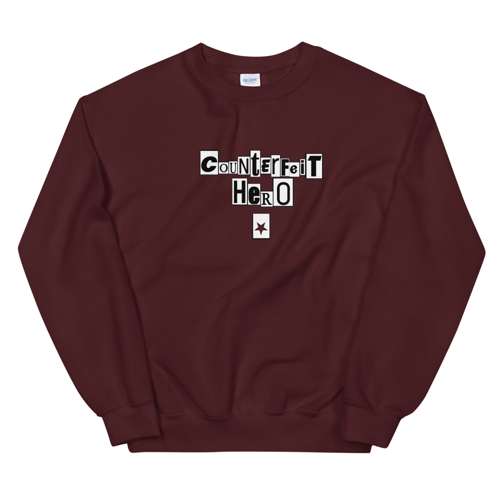 counterfeit-hero-with-transparent-star---black-boarder-black-letters-logo-2_mockup_Front_Flat_Maroon.png